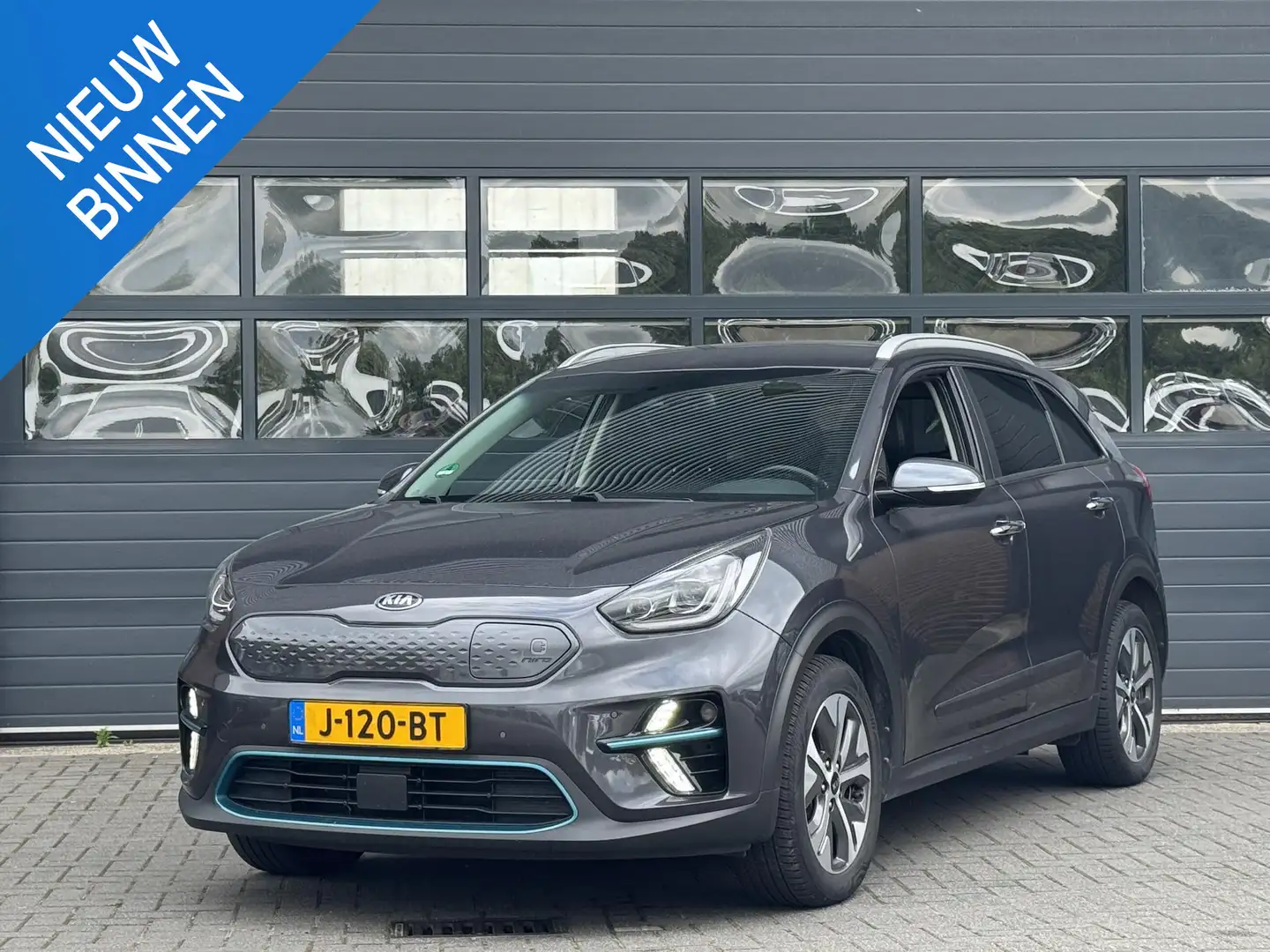 Kia e-Niro EXECUTIVELINE 64 KWH I 99% SOH I 3 FASE I APPLE CA Сірий - 1