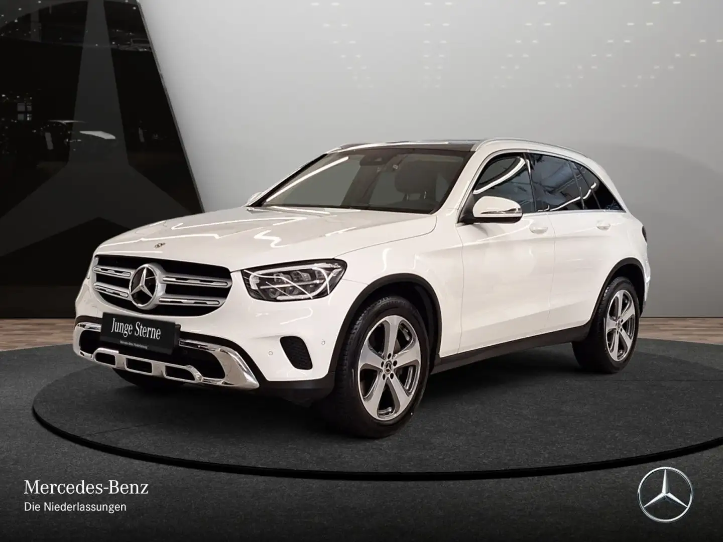 Mercedes-Benz GLC 300 d 4M PANO+LED+STHZG+KAMERA+SITZKLIMA+SPUR Weiß - 2