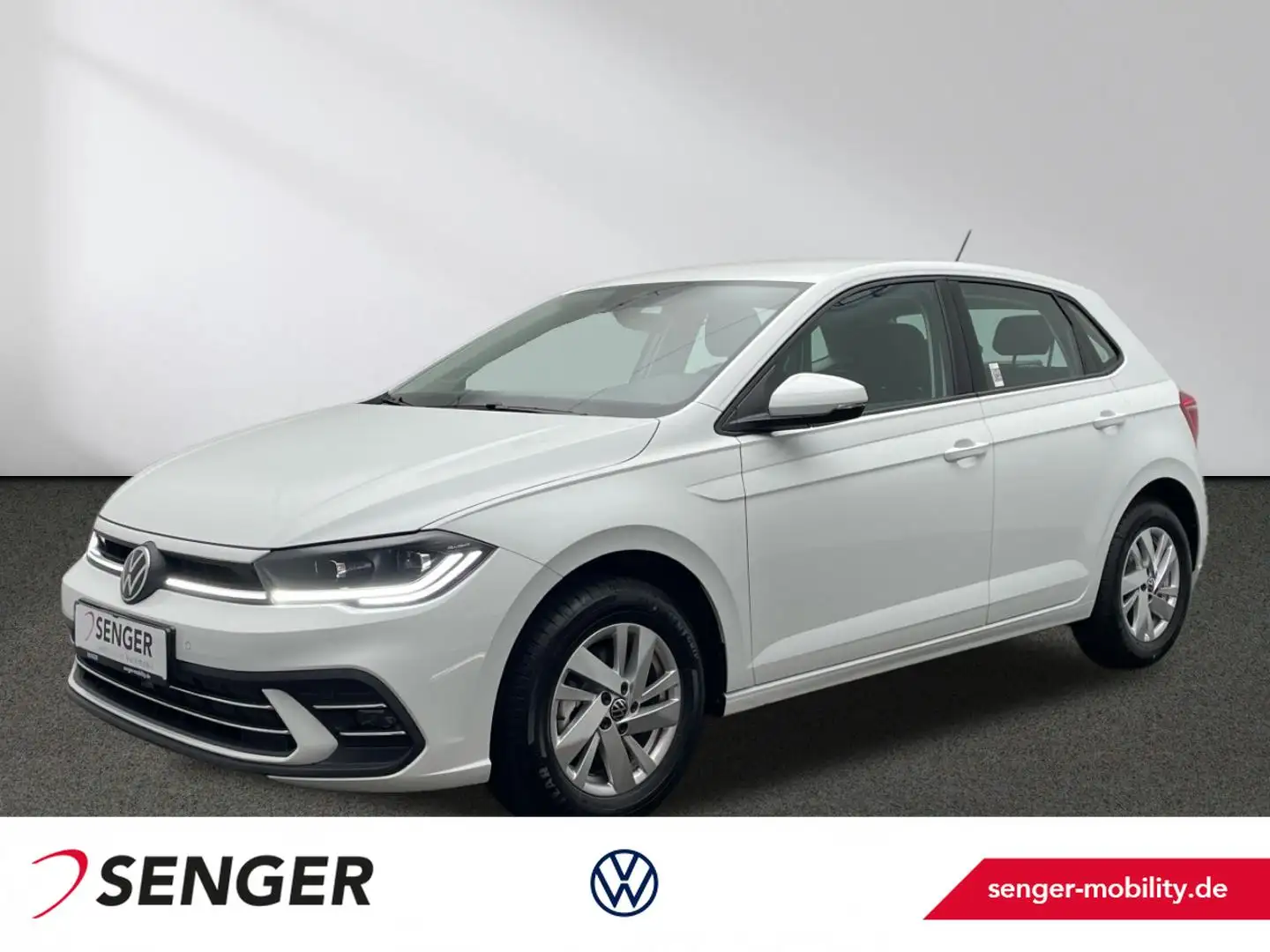 Volkswagen Polo Style 1,0 l TSI Komfort-Sitze Sitzhzg. LED Wit - 1