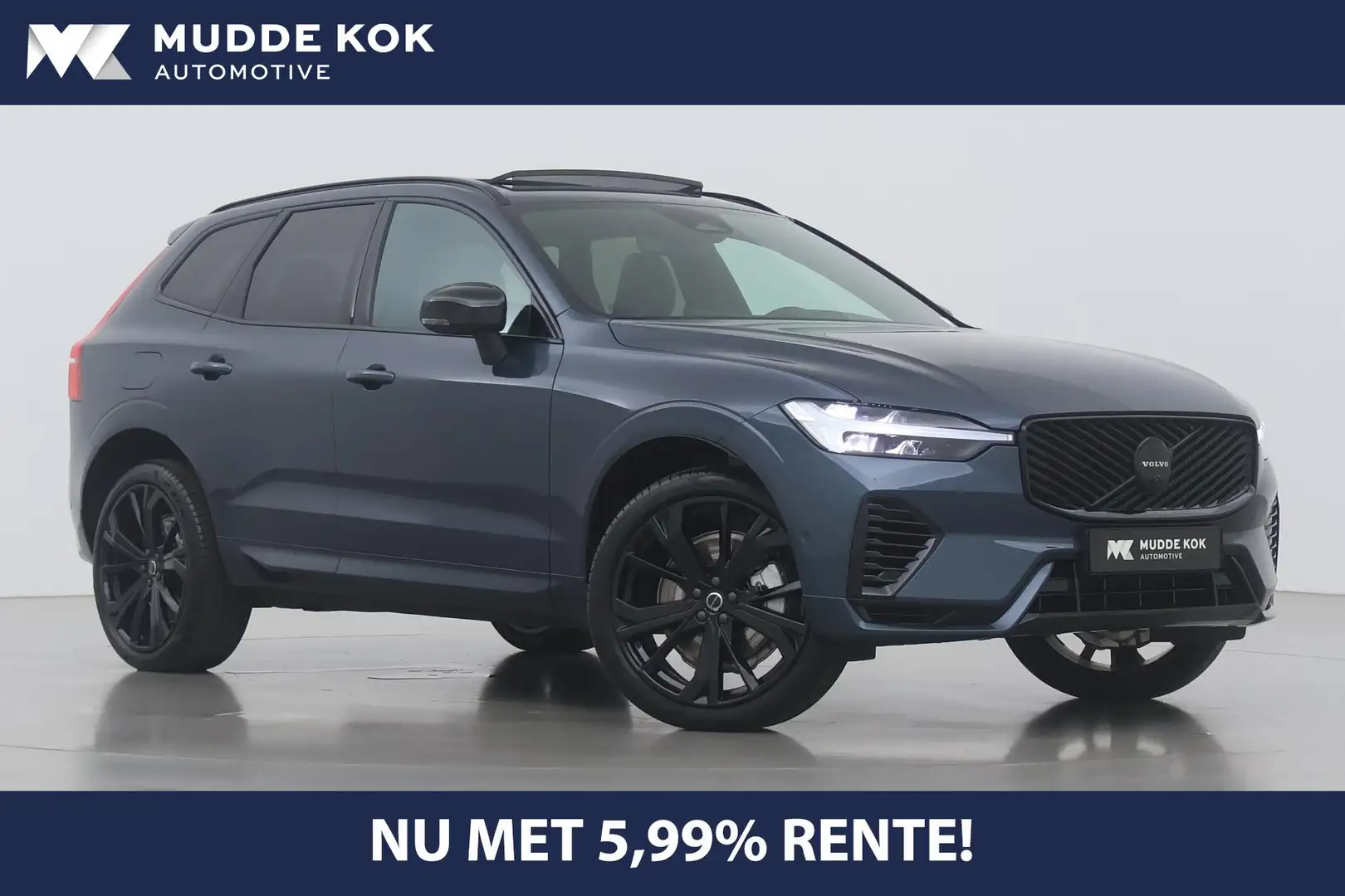 Volvo XC60 T6 Plug-in hybrid Plus Black Edition | FACELIFT | Blau - 1