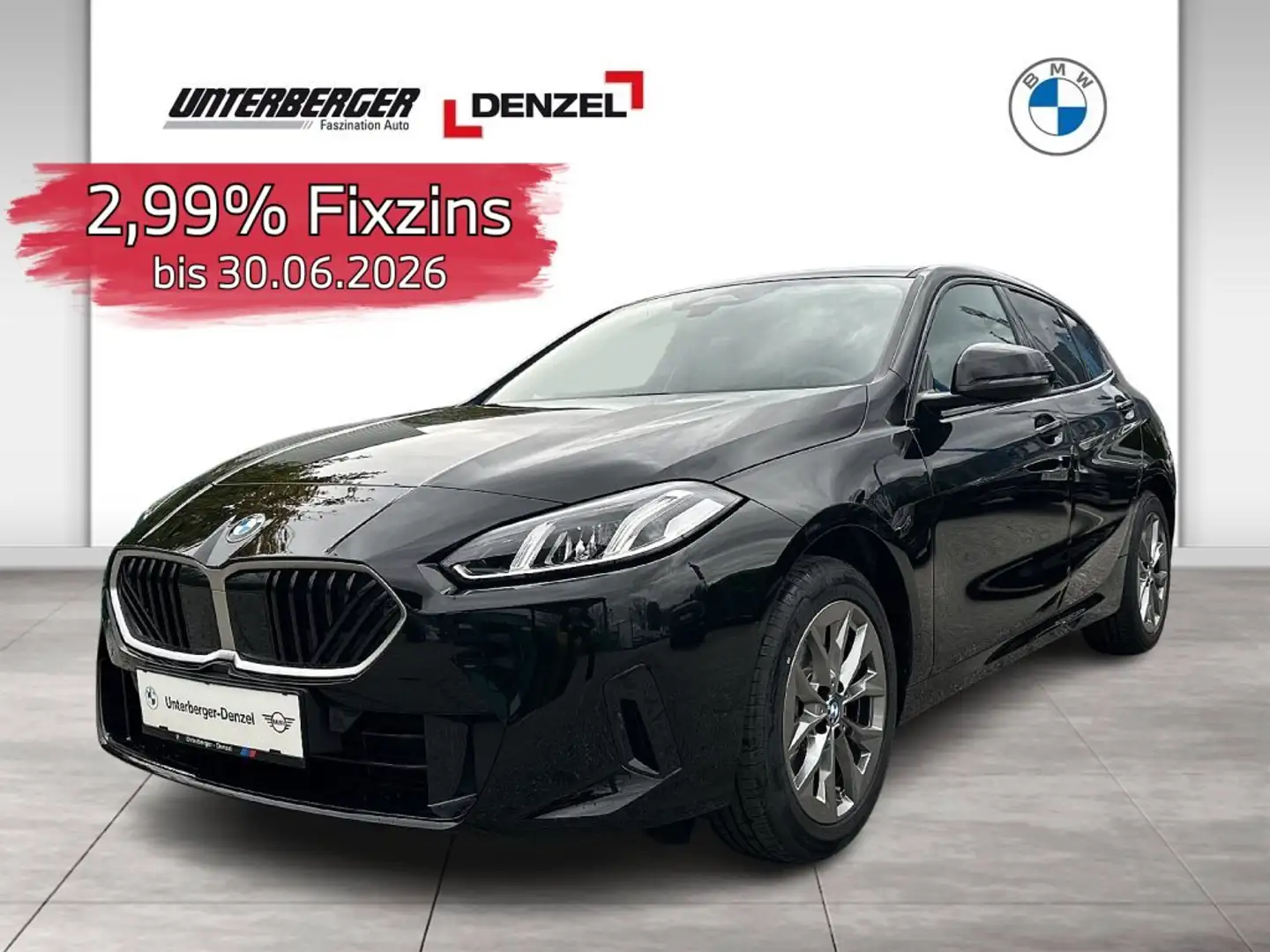 BMW 116 5-Tuerer (F70) DAB Parkassistent Klimaaut. Schwarz - 1