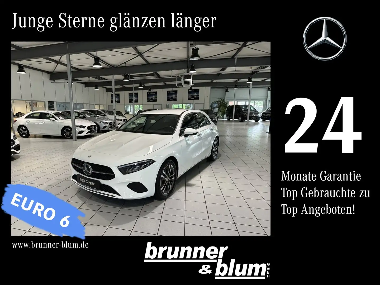 Mercedes-Benz A 180 A 180 Progressive Ad +, Kamera, MBUX, LED, Ambi BC Weiß - 1