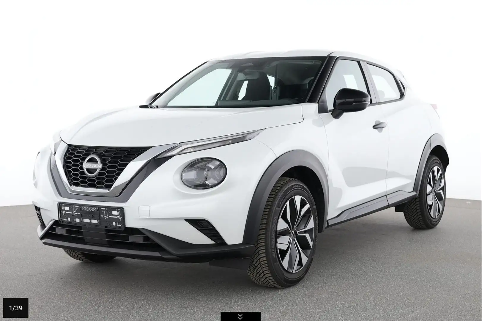 Nissan Juke 1.0DIG-T Acenta "Navi,Kamera,Sitzhzg." Blanc - 1