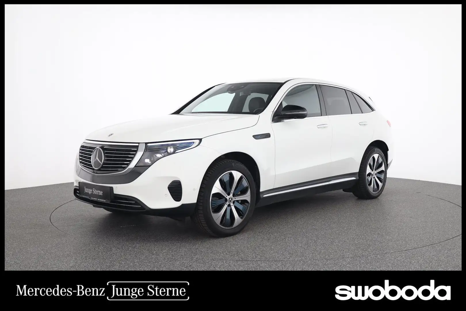 Mercedes-Benz EQC 400 4M Memory Head-Up Display Distronic Weiß - 1