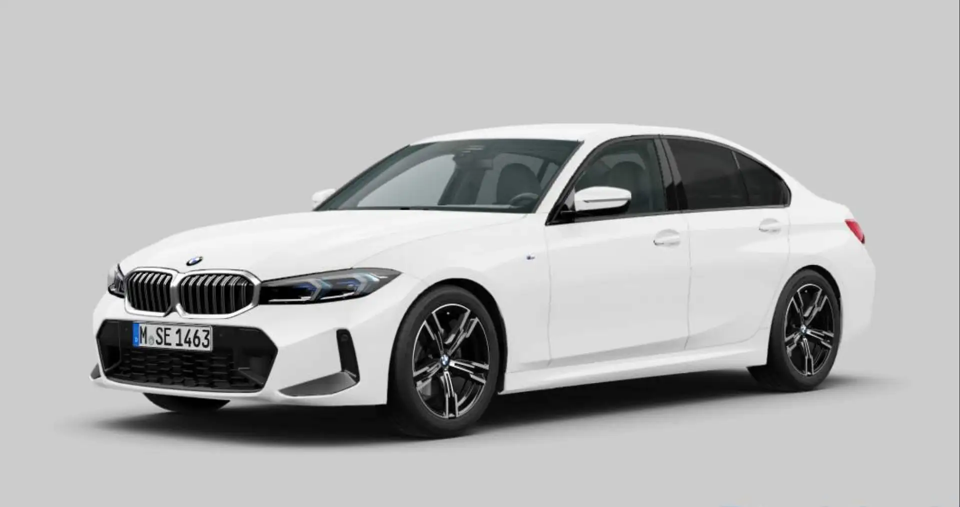 BMW 320 d M Sport Weiß - 1