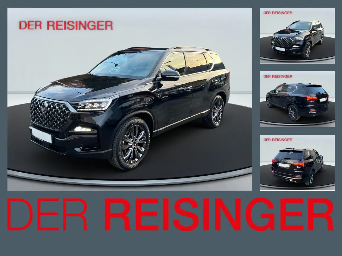 KGM Rexton 2.2 e-XDI 4WD Black Edition Aut. Schwarz - 1