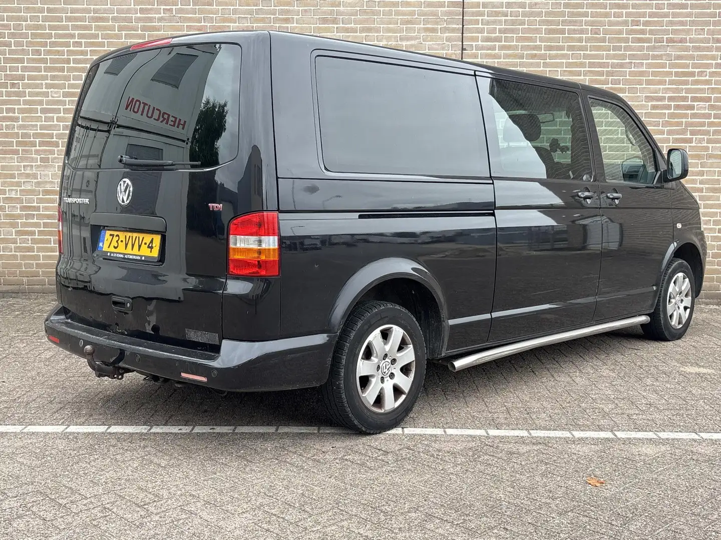 Volkswagen T5 Transporter 2.5 TDI 340 4Motion Trendline DC | €4950,- NETTO! Negro - 2