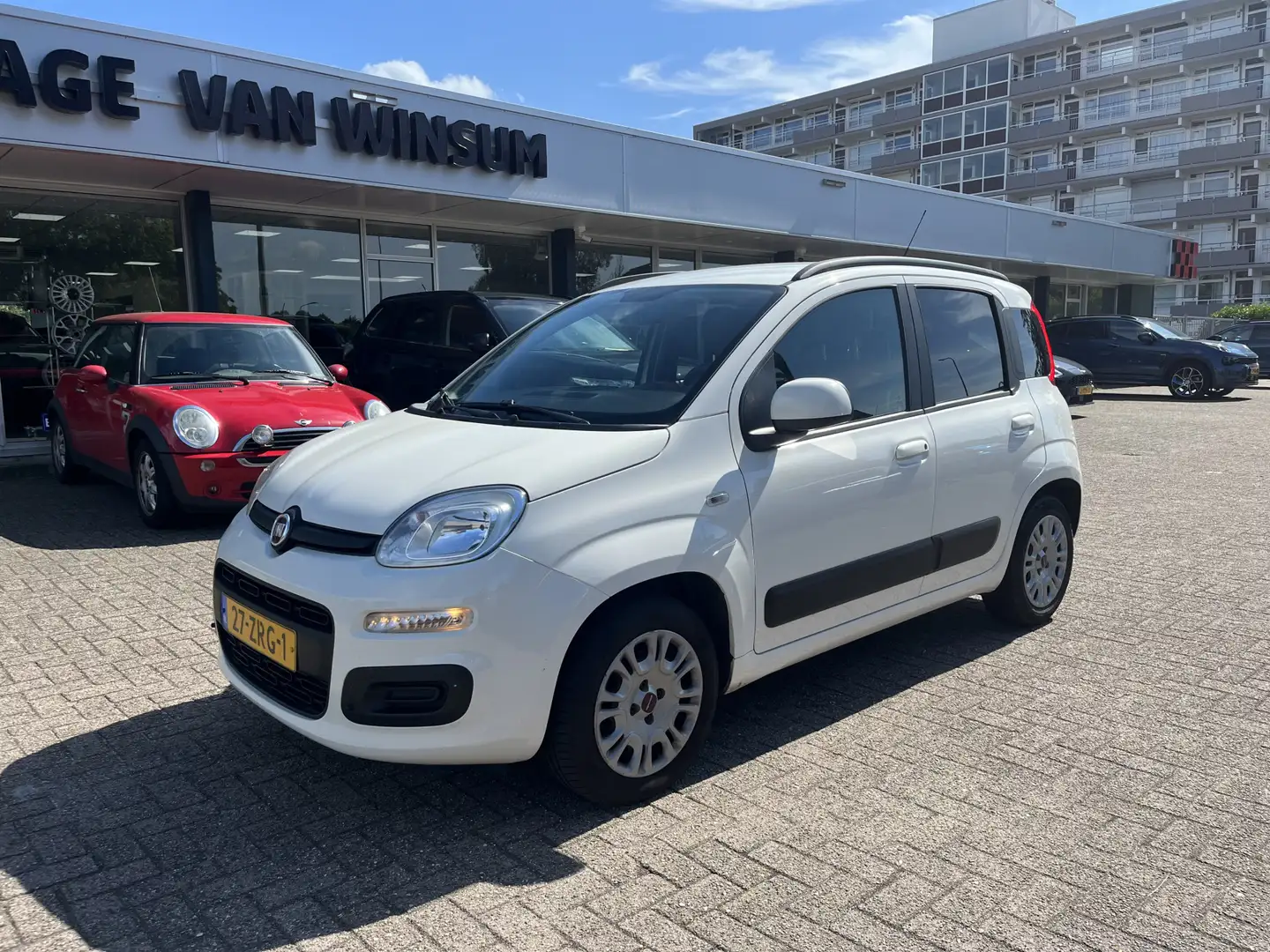 Fiat Panda 0.9 TwinAir Lounge Airco Automaat Nap Wit - 1
