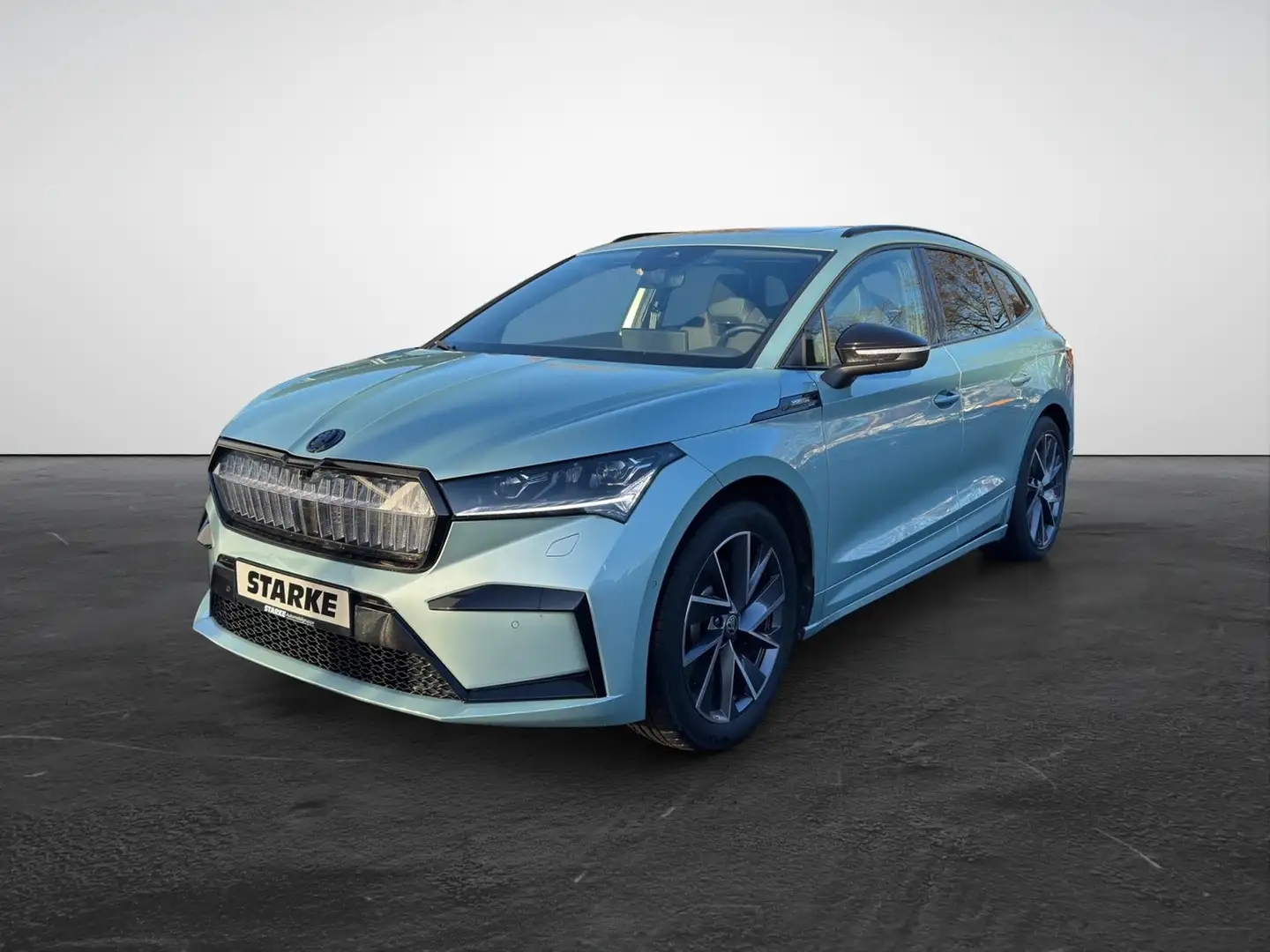 Skoda Enyaq iV 80 Sportline Silber - 2