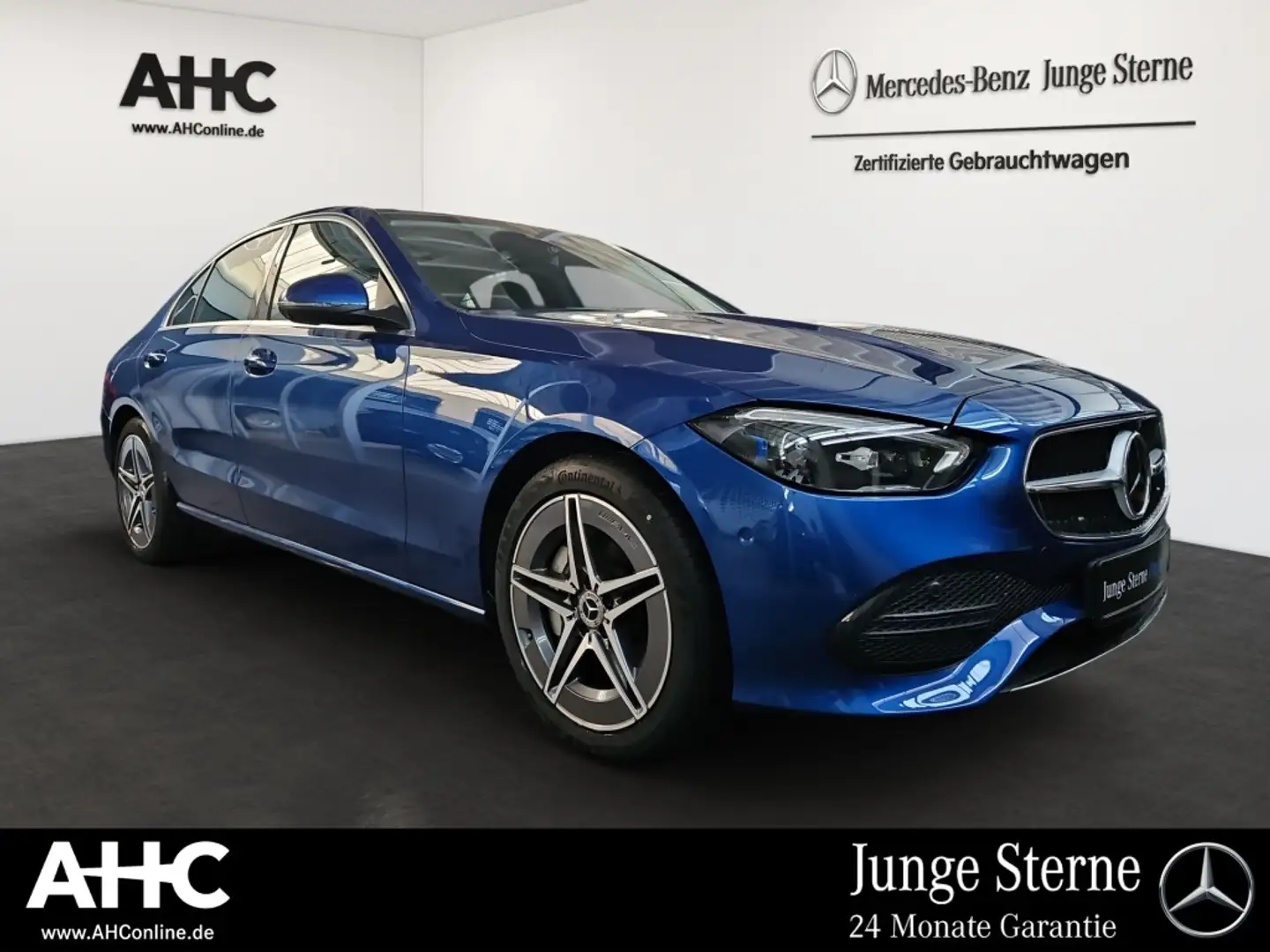 Mercedes-Benz C 300 e Avantg. AHK Distro.+ Pano Sitzklima 360° Blau - 2