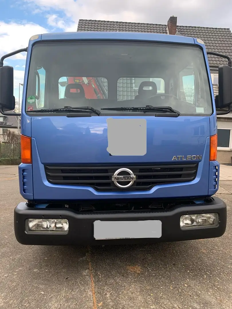 Nissan Cabstar Atleon 56.15 Pritsche mit Palfinger Ladekran Blau - 1