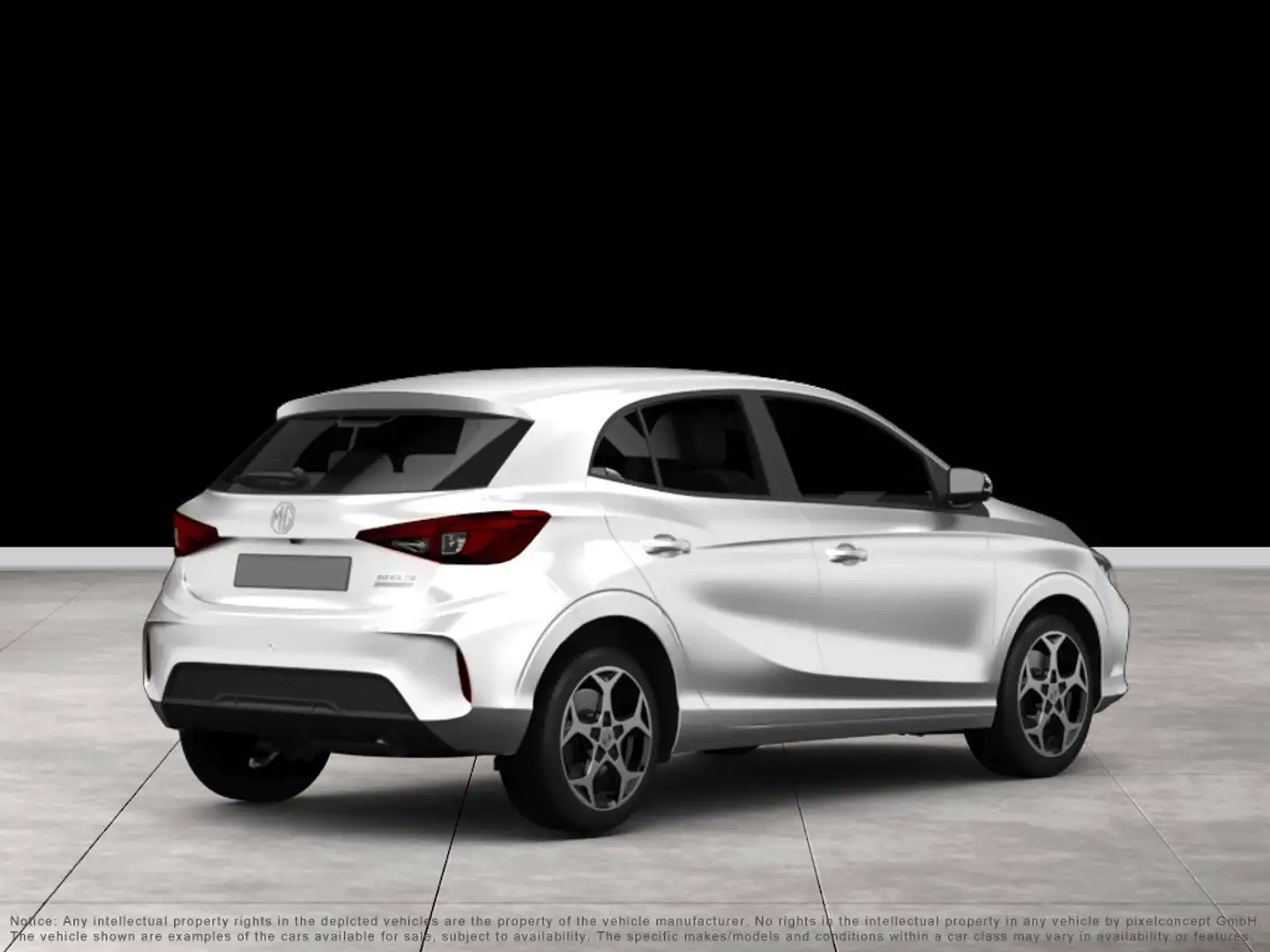 MG MG3 Hybrid+ Luxury Fehér - 2