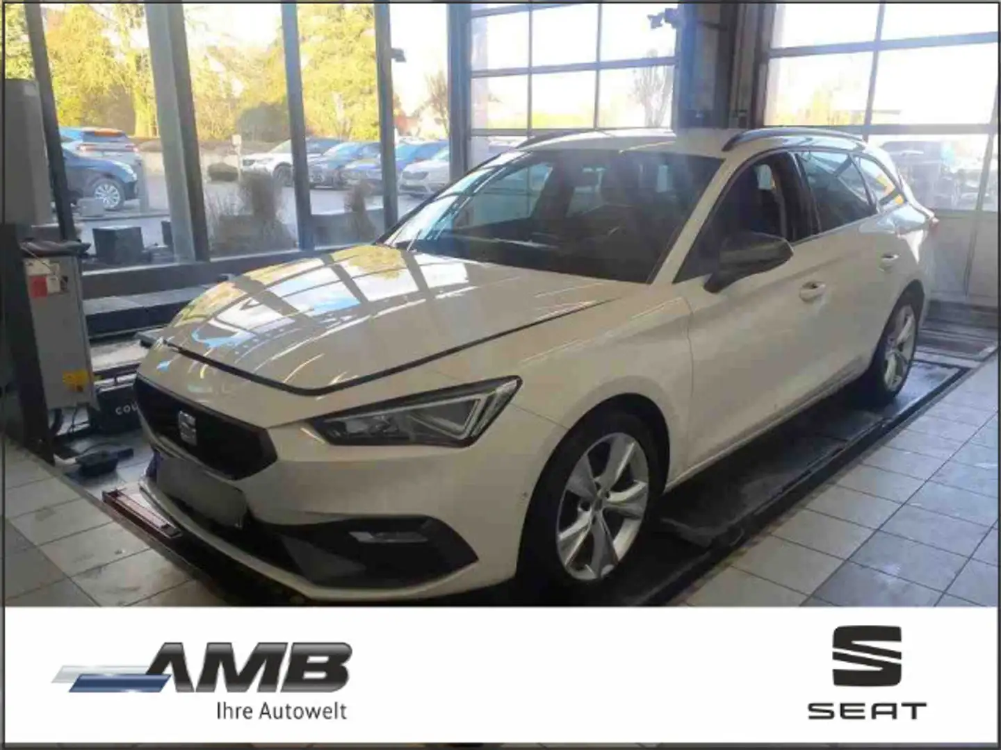 SEAT Leon Sportstourer FR 1.5 TSI AHK/LED/Sitzhzg Weiß - 1