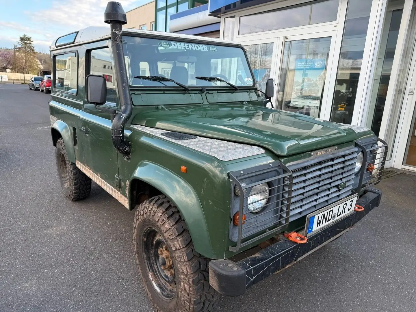 Land Rover Defender 90 SW2,5 DIESEL  "SAFARI" COOLES TEIL! Vert - 1