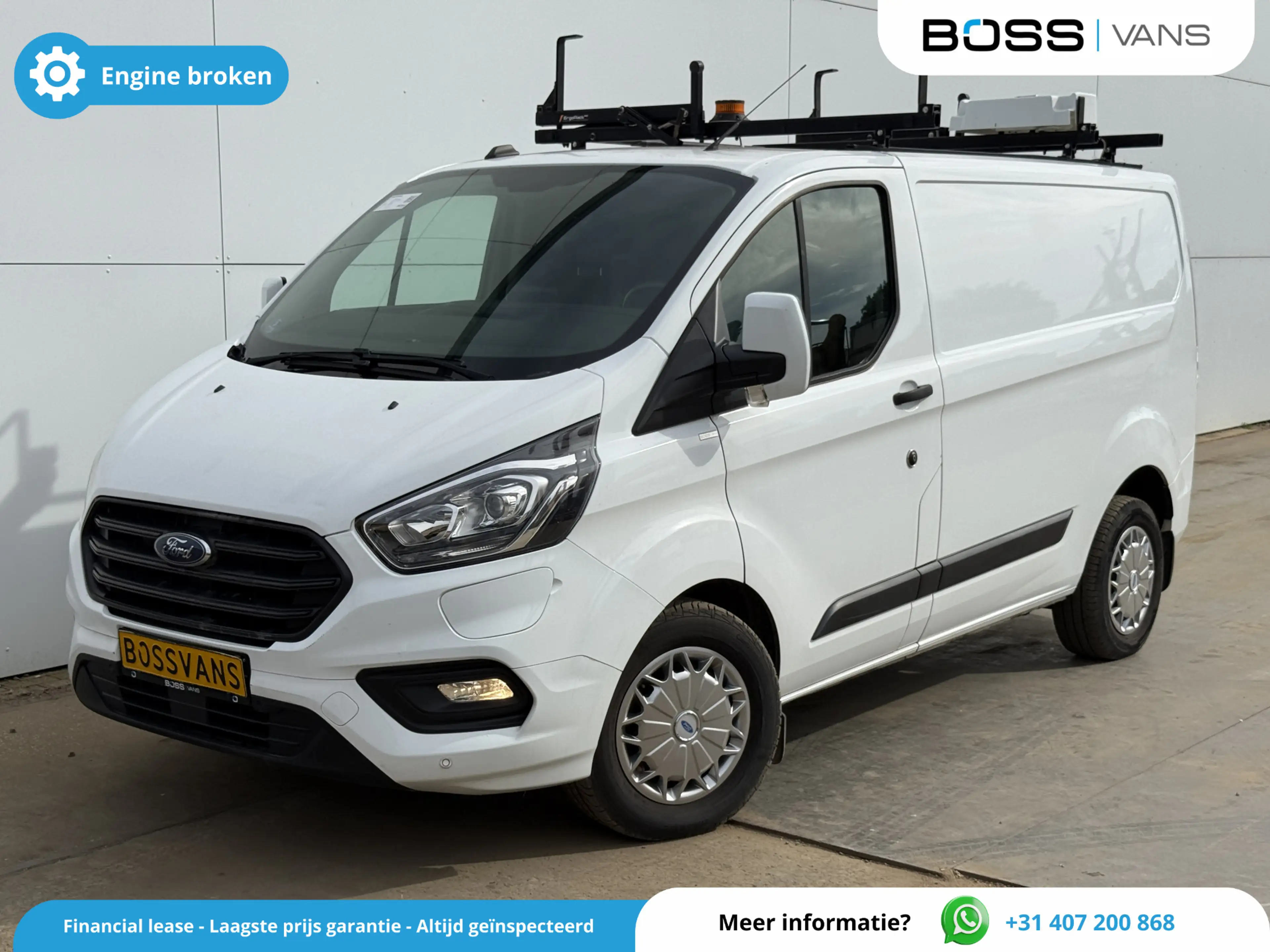 Ford Transit Custom 340 1.0 PHEV 120PK L1 *ELEKTRO MOTOR KAPOT* PHEV I
