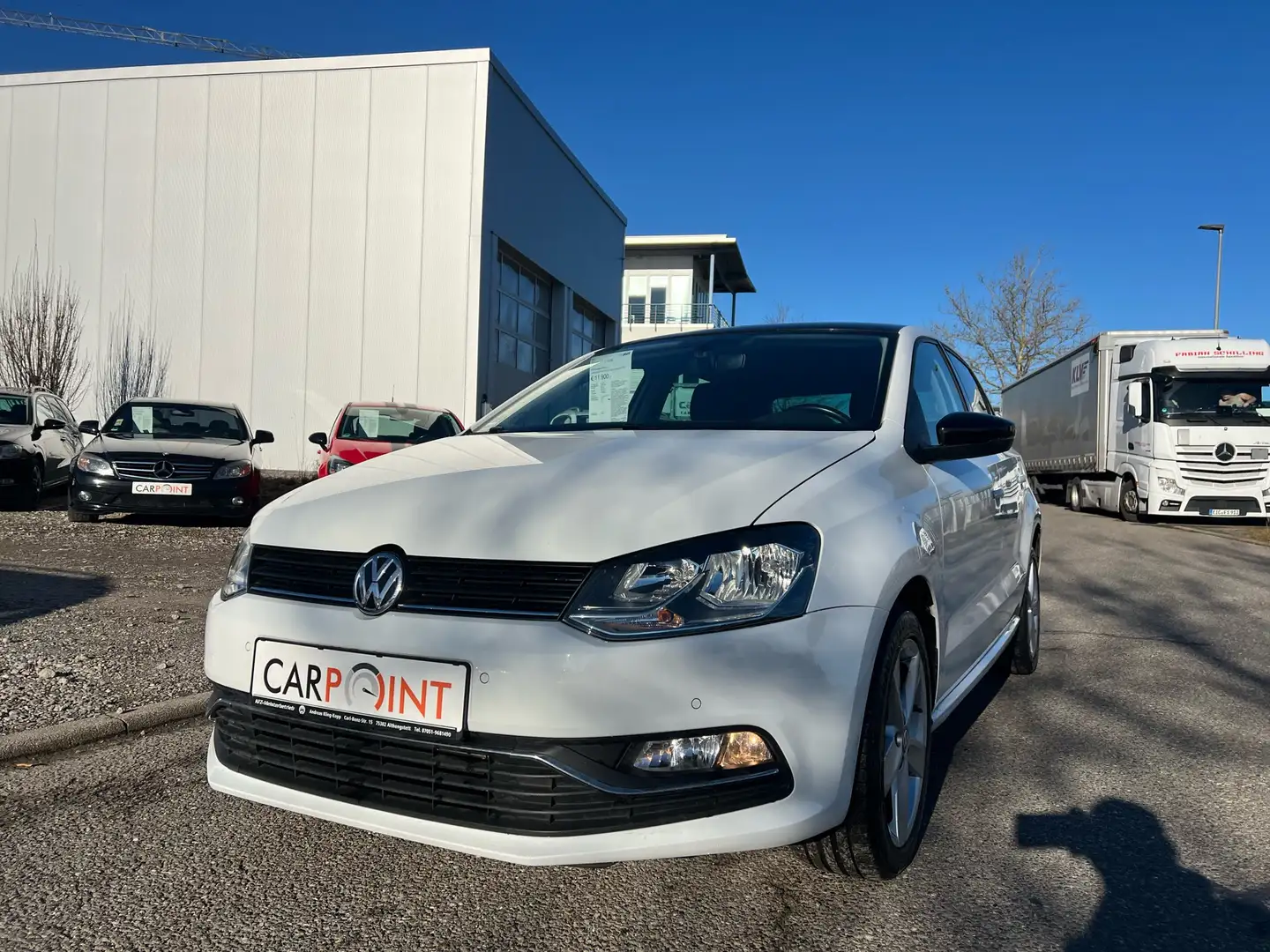 Volkswagen Polo *1,4TDi+Euro6*AUTOMATIK*Highline*Klima*ALU*PDC* Weiß - 2