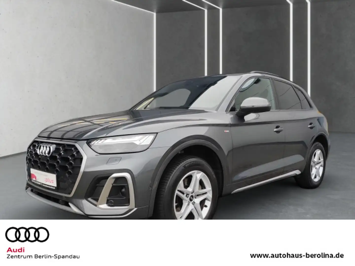 Audi Q5 40 TFSI qu. S line S tronic *MATRIX*AHK*360°* Gris - 1