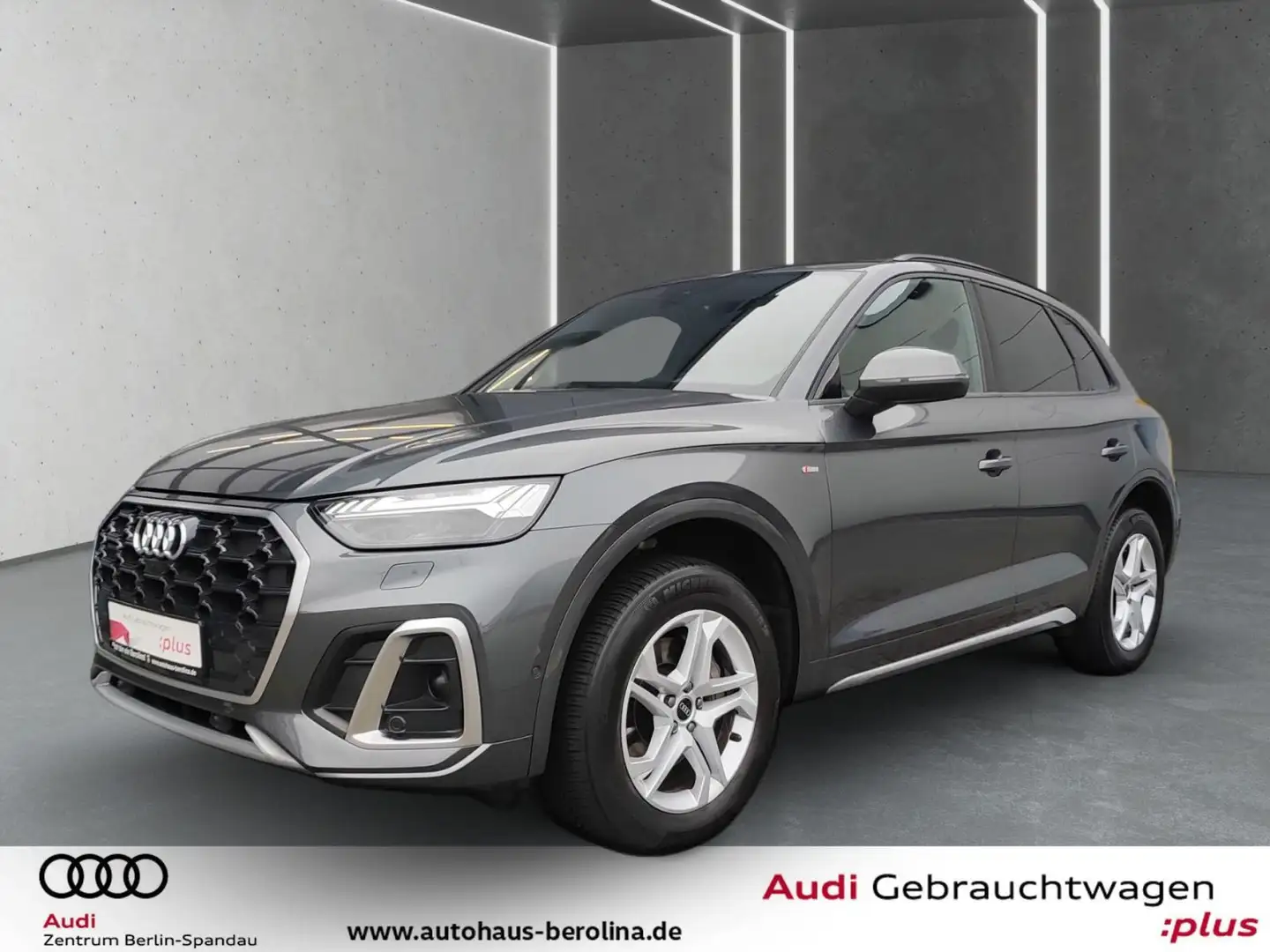 Audi Q5 40 TFSI qu. S line S tronic *MATRIX*AHK*360°* Grau - 2