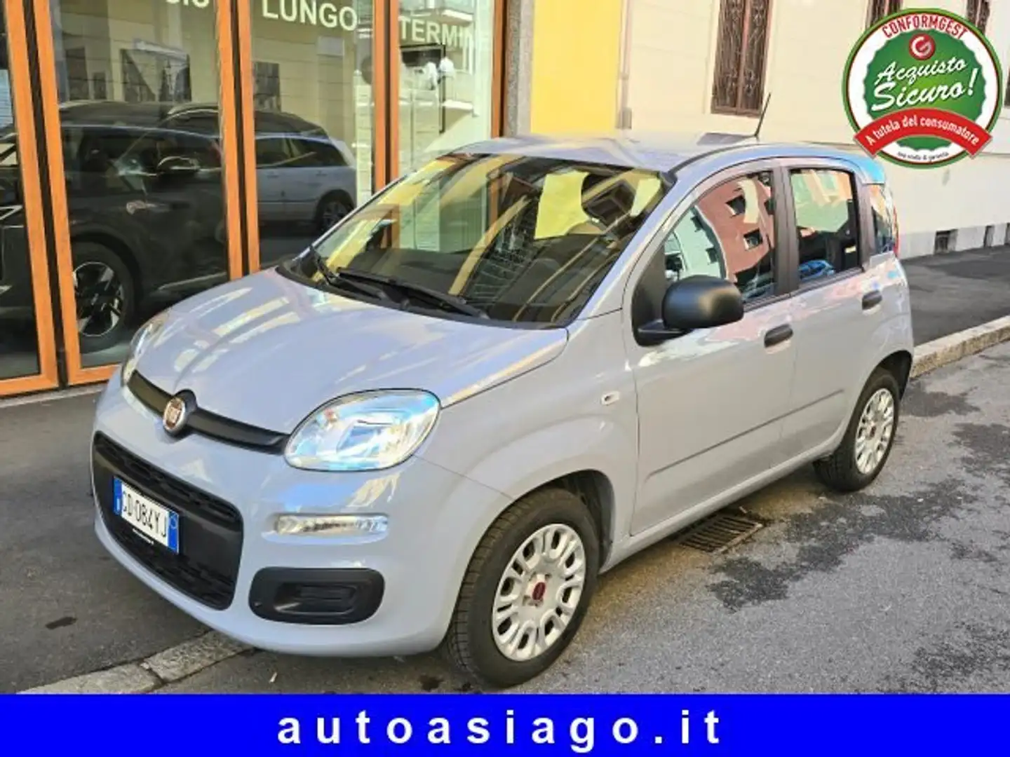 Fiat Panda Panda 1.2 Easy s Grigio - 2