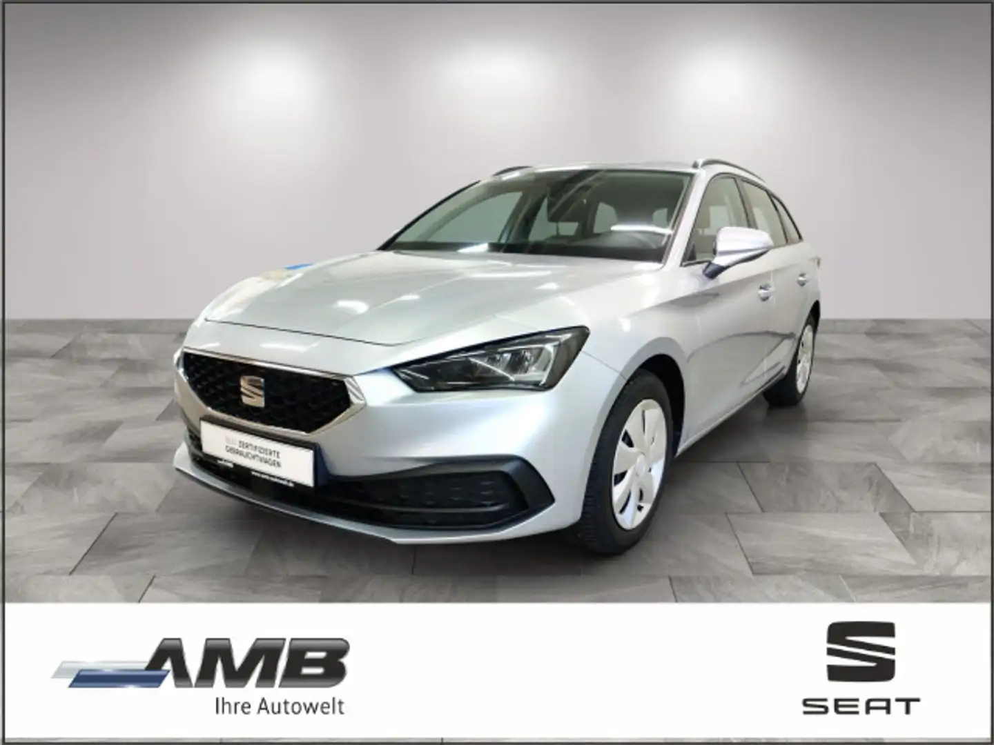 SEAT Leon Sportstourer 1.0 TSI LED/virtC/Navi/Sitzhzg Silber - 1