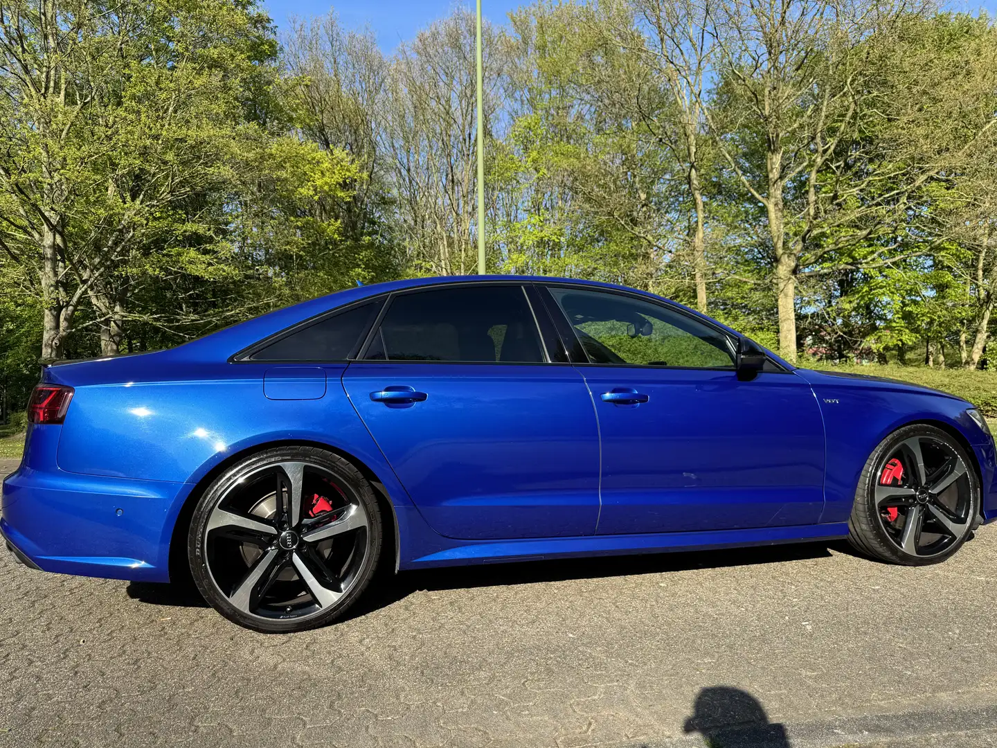 Audi A6 3.0 TDI quattro competition Blau - 1