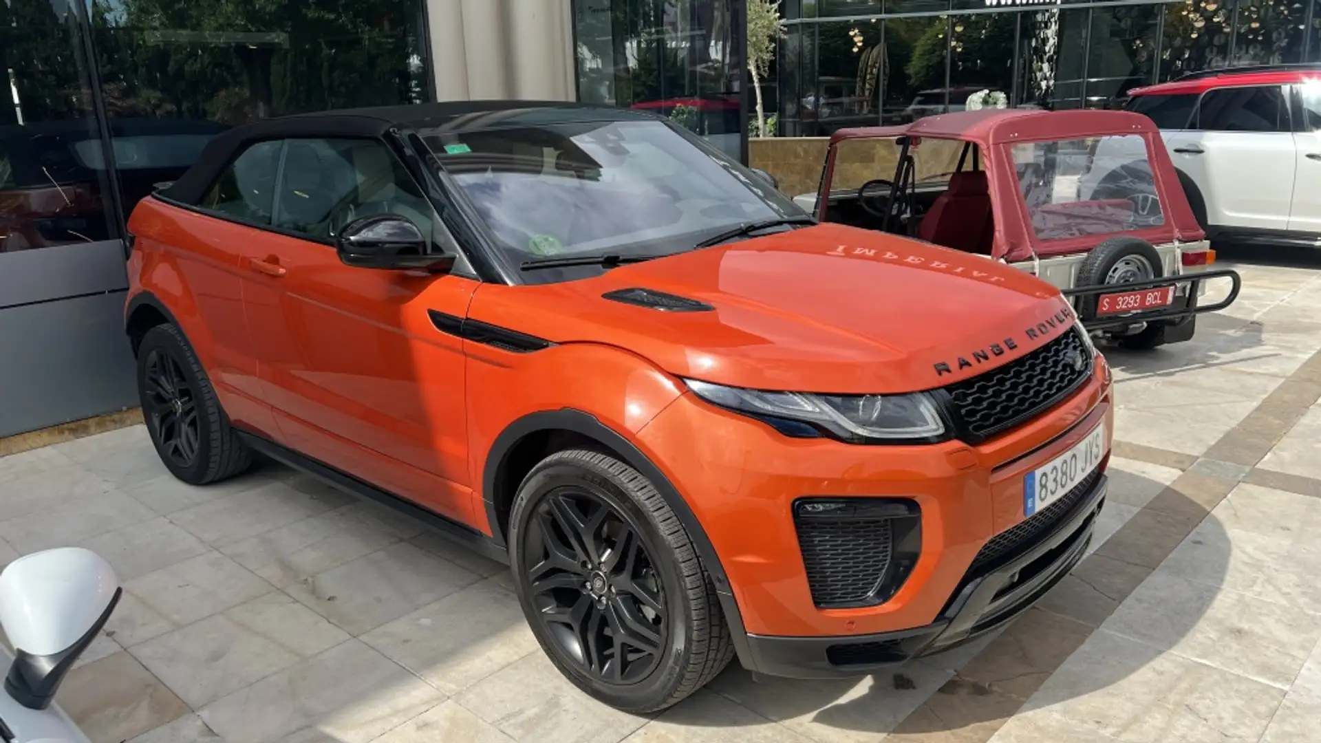 Land Rover Range Rover Evoque Rove Convertible 2.0TD4 HSE Dynamic 4WD 180 Aut Orange - 2