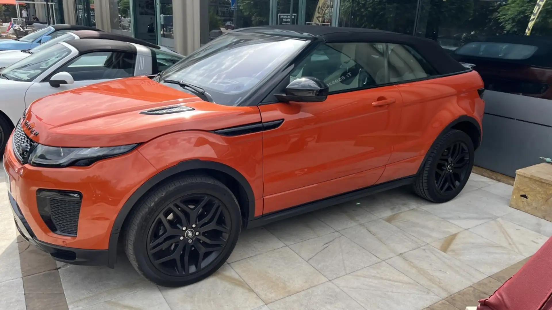 Land Rover Range Rover Evoque Rove Convertible 2.0TD4 HSE Dynamic 4WD 180 Aut Orange - 1