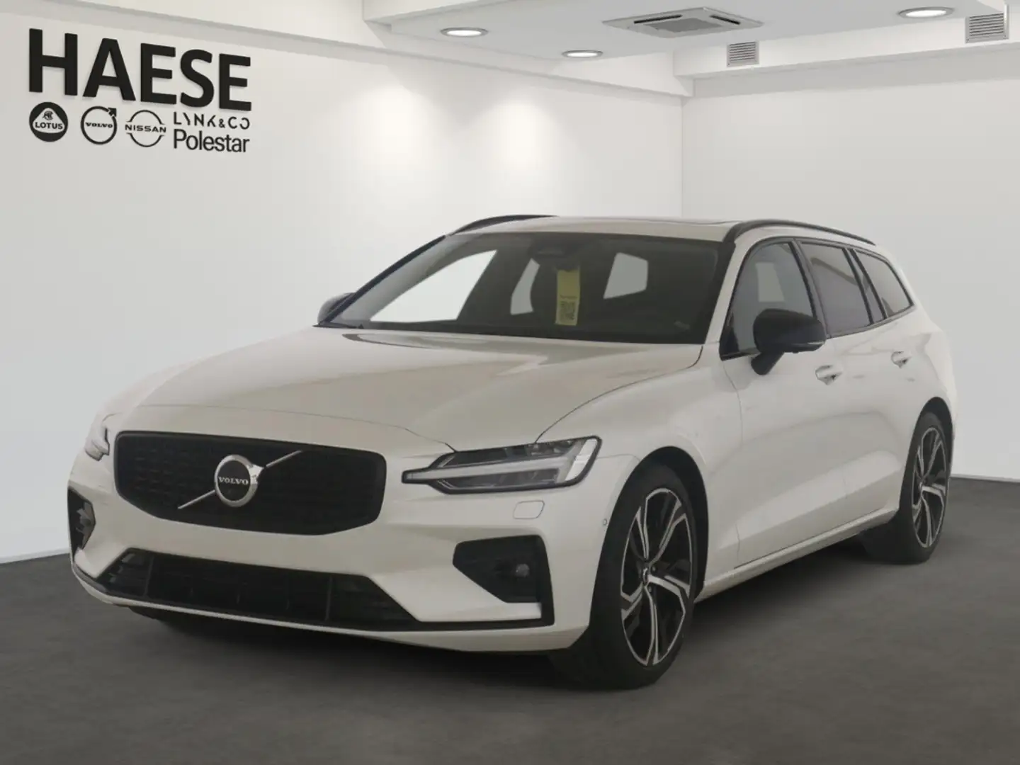 Volvo V60 B4 Plus Dark EU6d Panoramadach el.Anhängerkupplung Blanc - 1