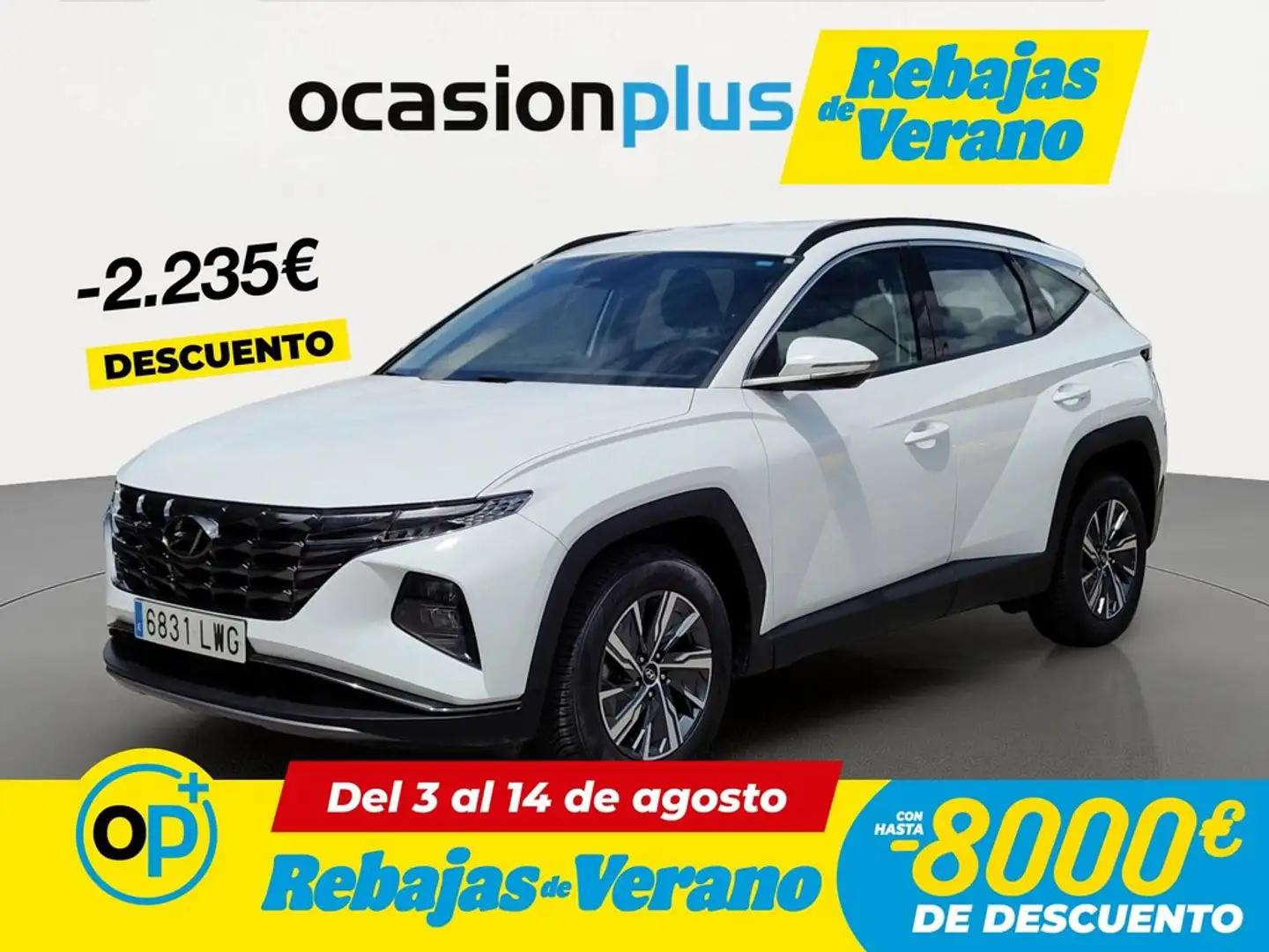 Hyundai TUCSON 1.6 TGDI HEV Maxx AT Blanco - 1