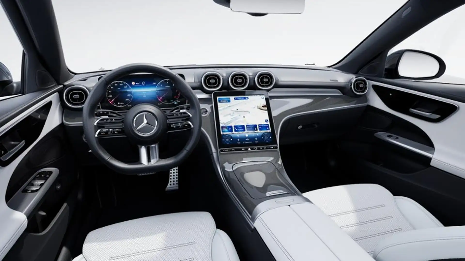 Mercedes-Benz C 220 d T AMG/LED/AHK/Fahrass+/Advanced-P/EDW/Cam Schwarz - 2