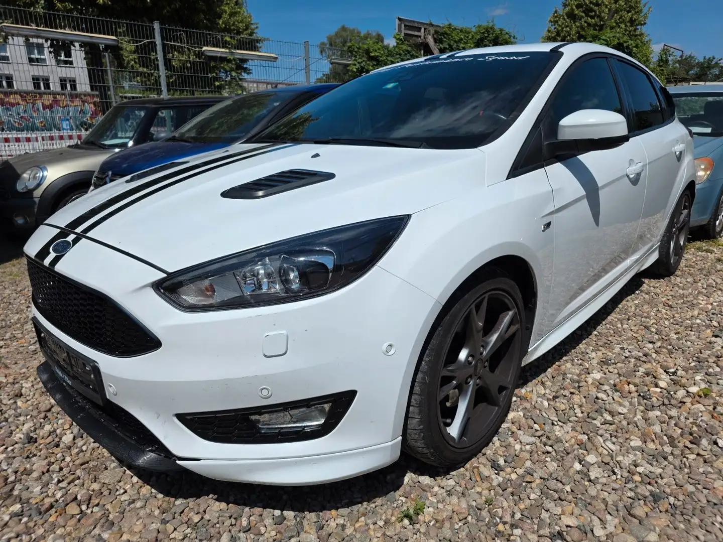 Ford Focus Lim. ST-Line-TOP ZUSTD-8XALU-TÜV 03/27 Bianco - 1