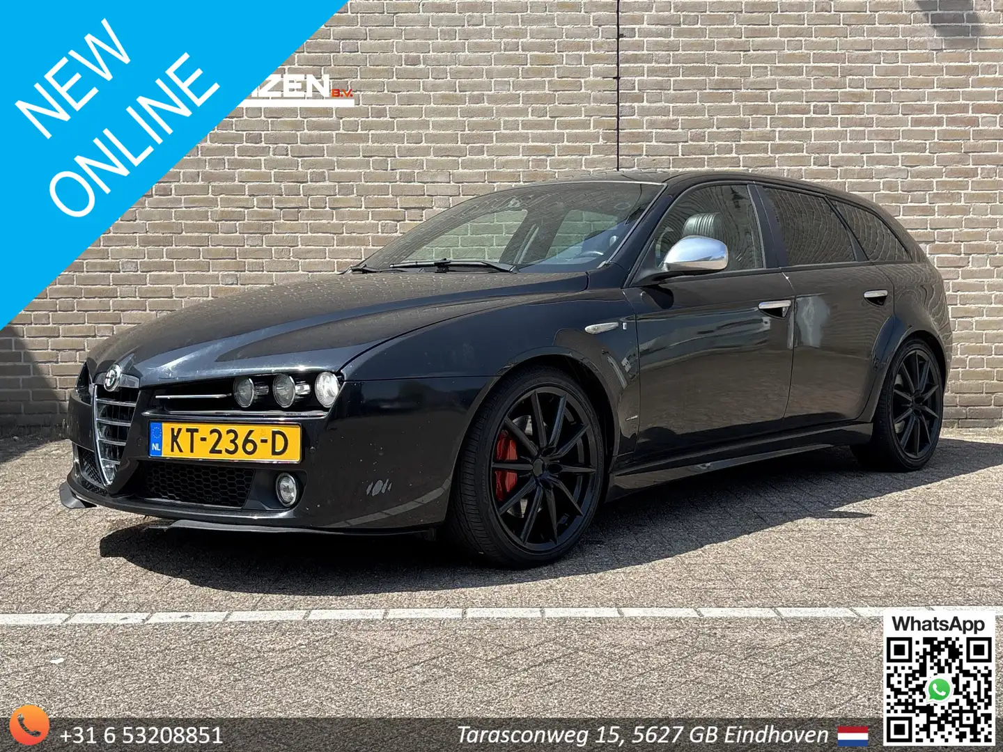 Alfa Romeo 159 Sportwagon 2.4 JTD Elegante Q4 | Leder | Pano | Cl Black - 1