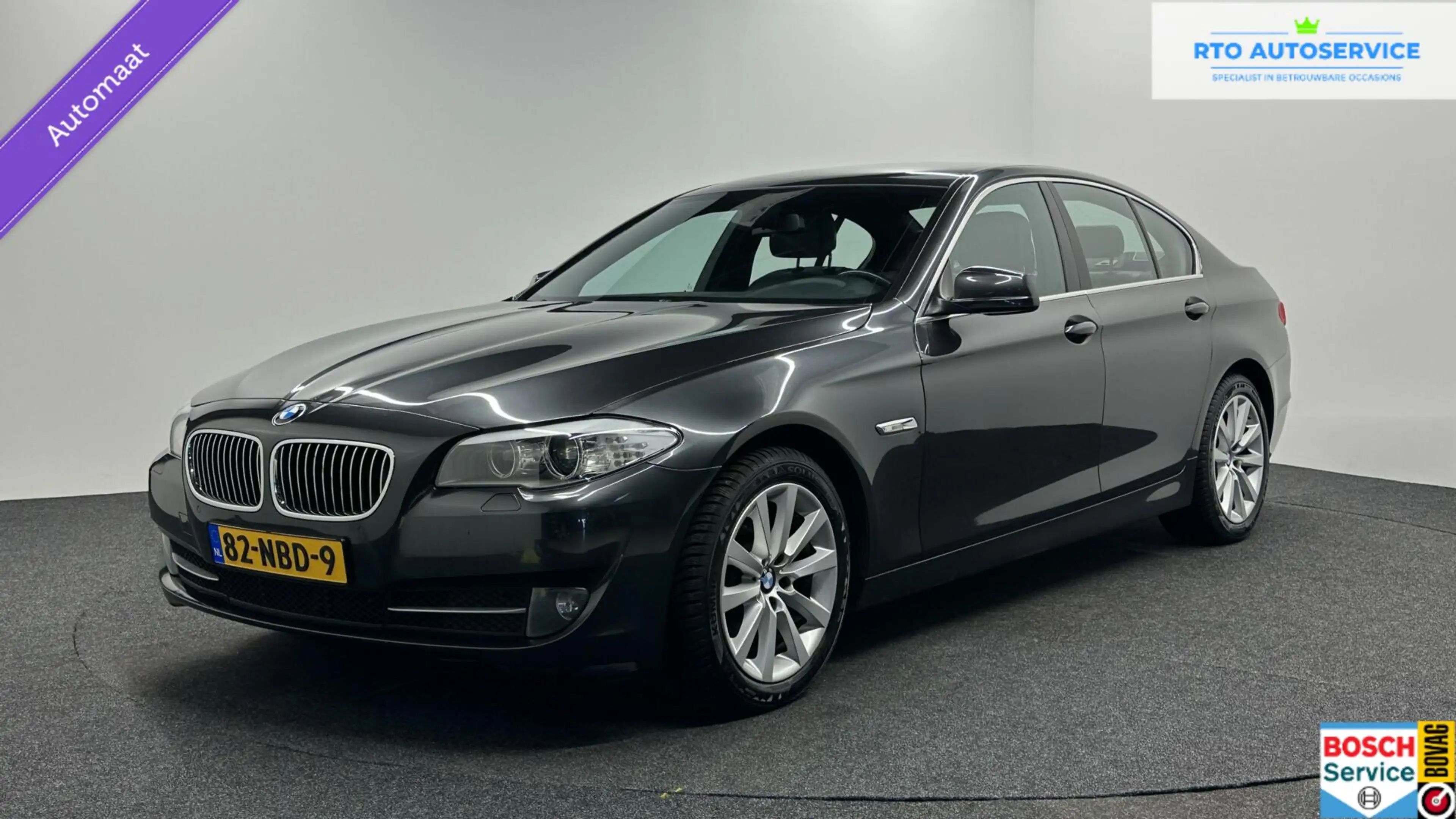 BMW 523 5-serie 523i High Executive LEER NAVI ECC STOELVER