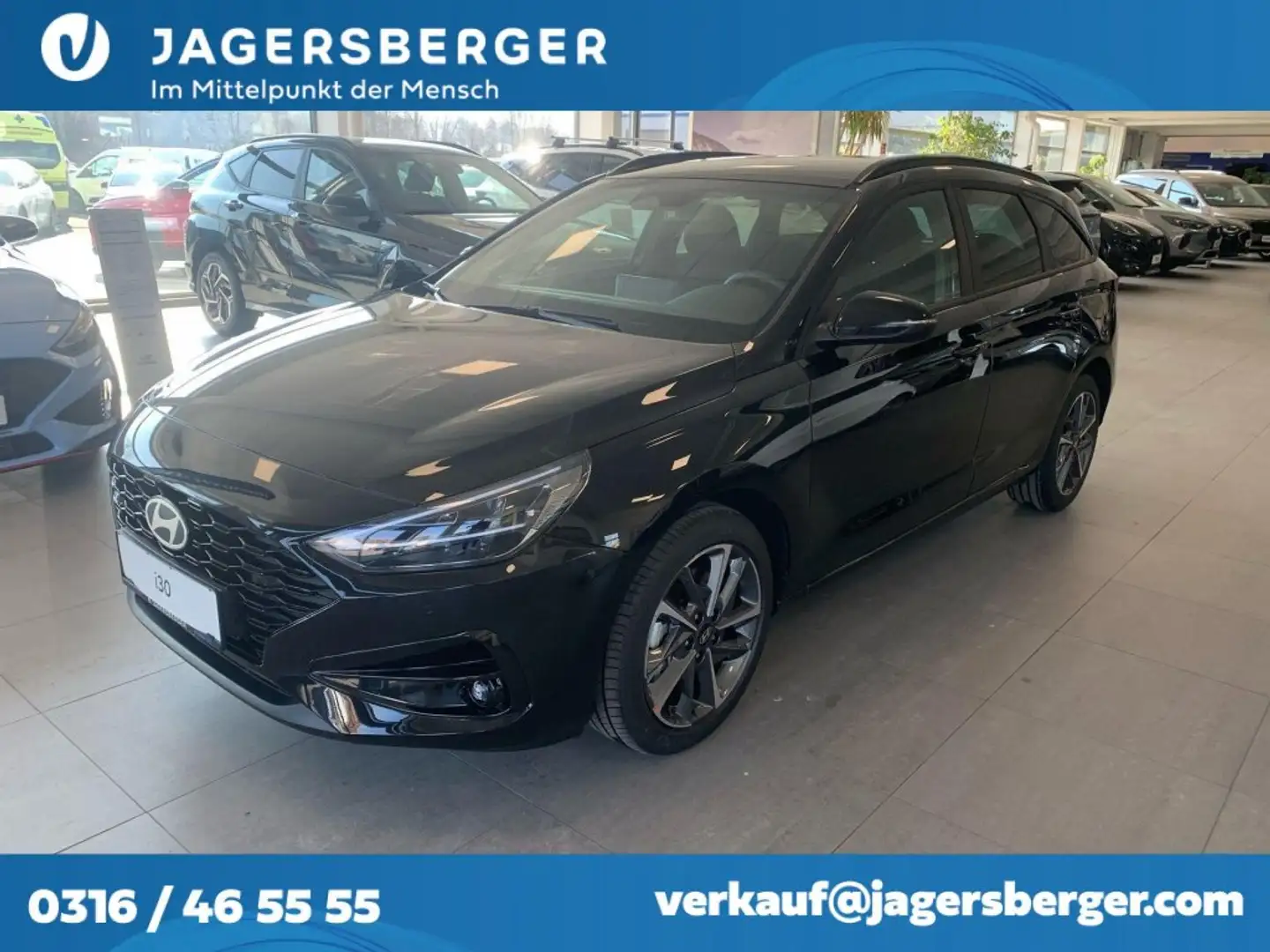 Hyundai i30 Hyundai i30 Kombi Go PLUS 1,0 l TGDI Schwarz - 1