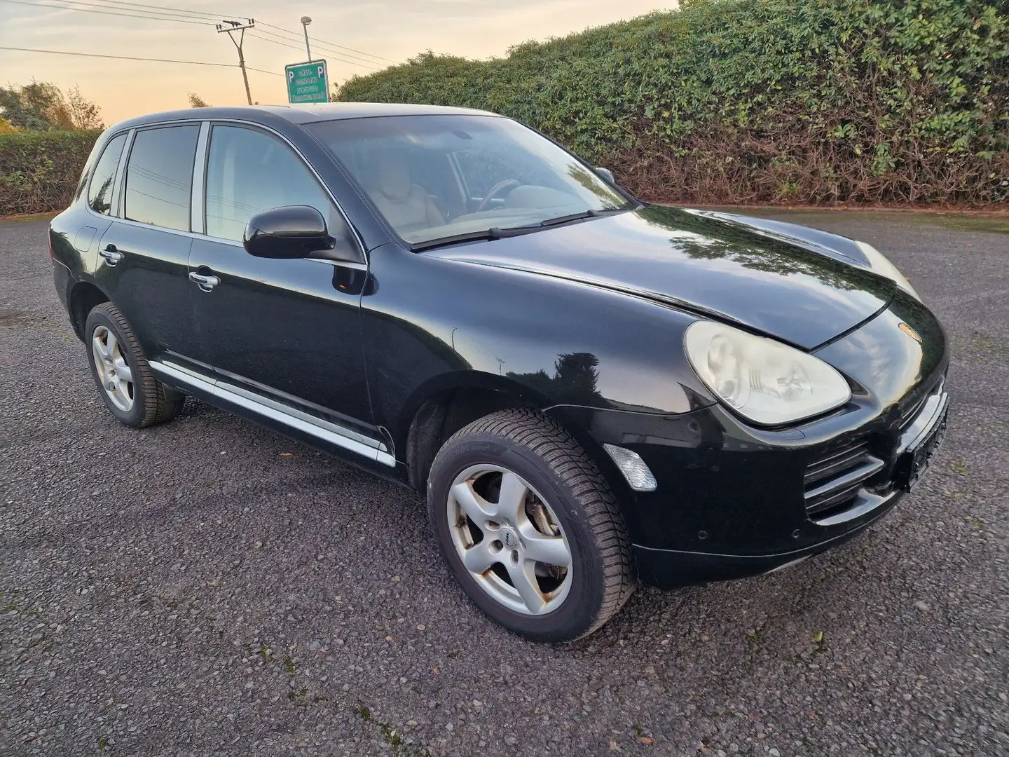 Porsche Cayenne S Motorschaden Schwarz - 1