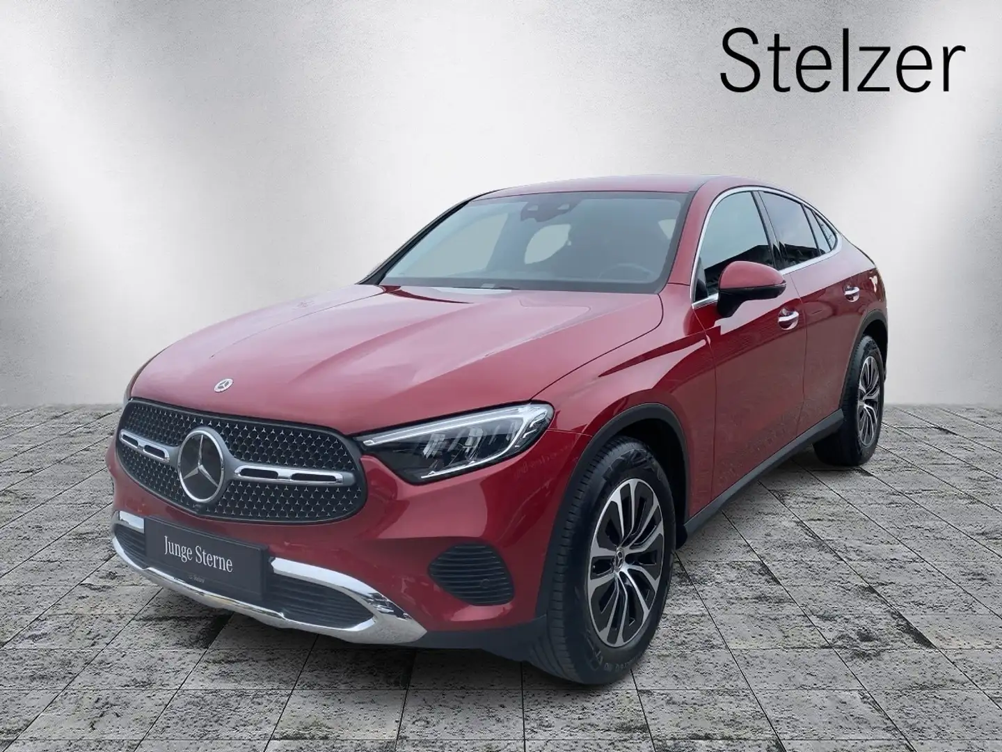 Mercedes-Benz GLC 220 d 4MATIC Coupé FAP Distr Navi HUD KeyGo Rosso - 2