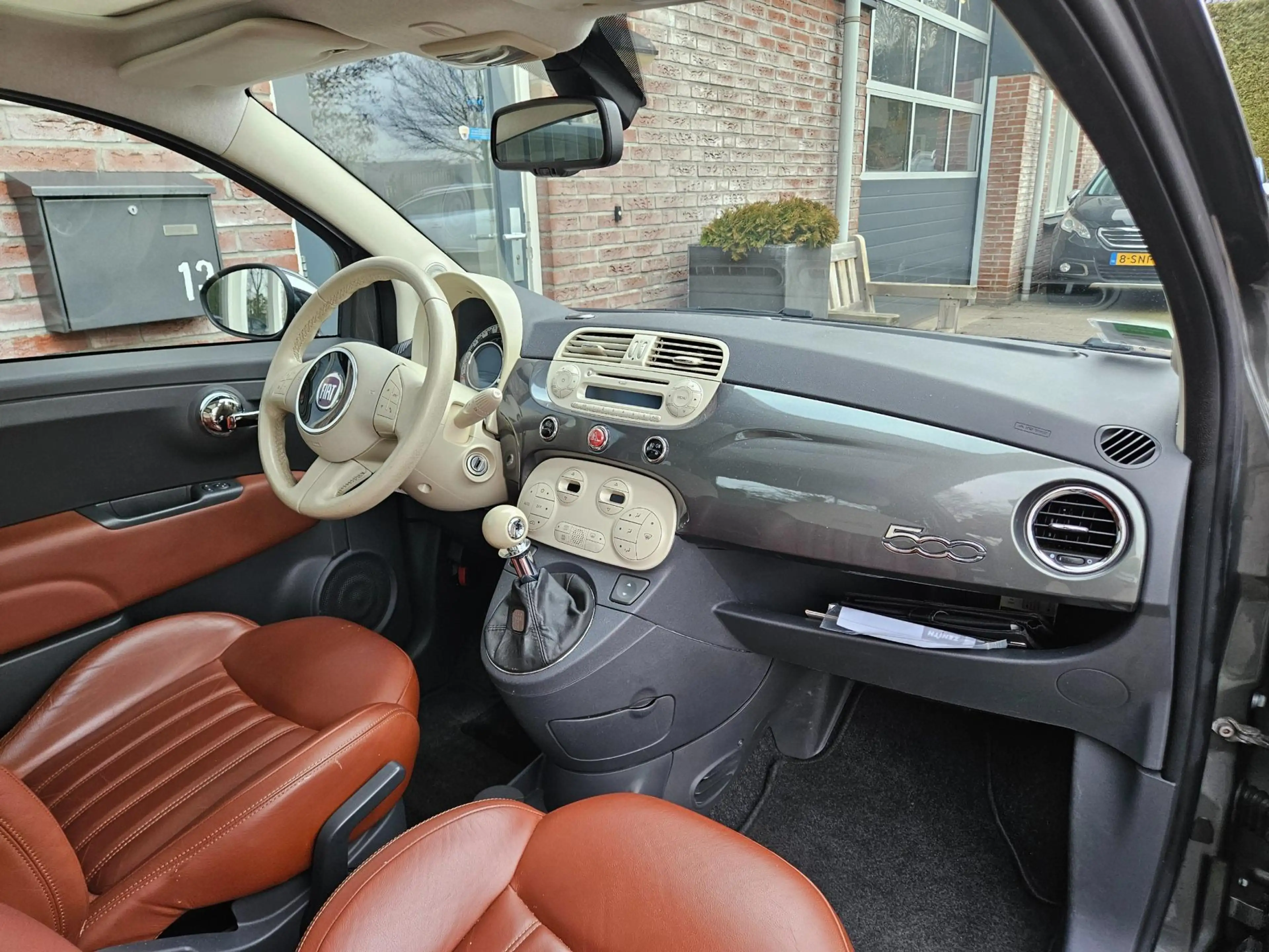 Fiat 500 0.9 TwinAir Lounge Leer! Xenon! Panoramadak! Leuke — photo 25