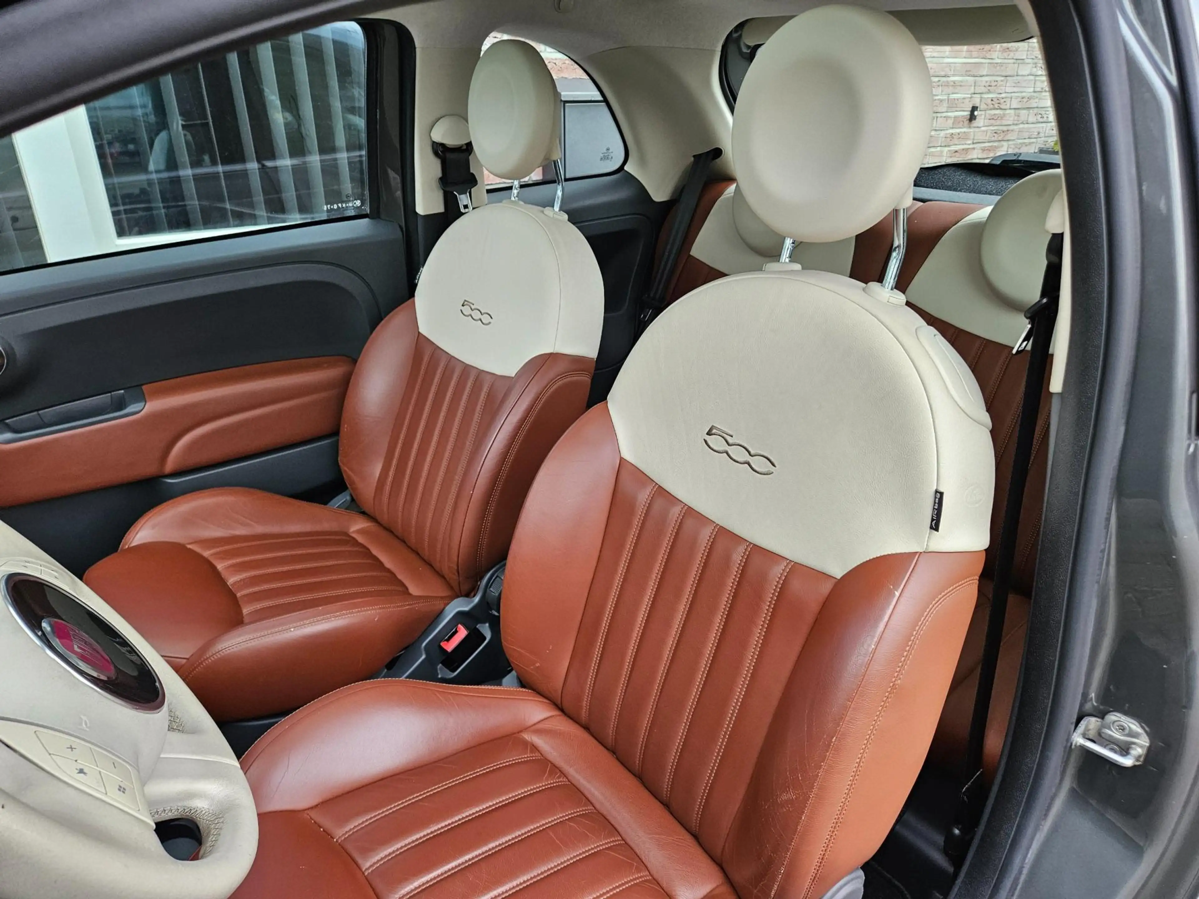 Fiat 500 0.9 TwinAir Lounge Leer! Xenon! Panoramadak! Leuke — photo 2