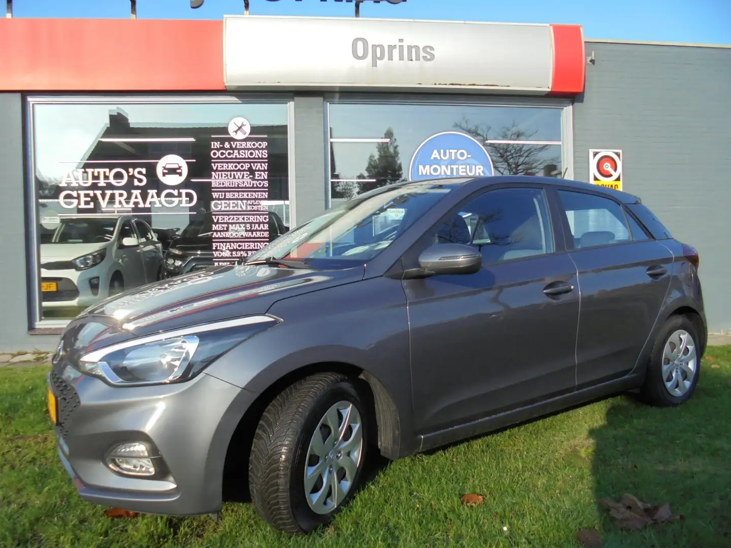 Hyundai i20 1.0 T-GDI Comfort 5drs , NL-Auto, Climate Control, Grijs - 2
