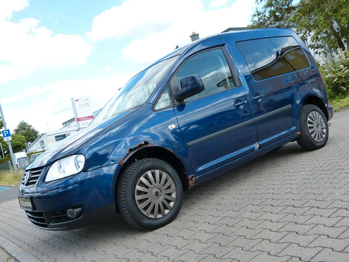 Volkswagen Caddy Life EcoFuel CNG *Navi*AHK*Klima*SHZ*5 Sit Kék - 1