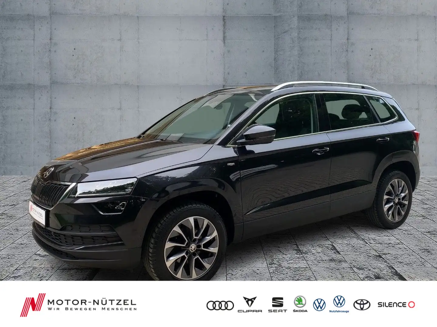 Skoda Karoq 1.0 TSI DRIVE 125 LED+APP+GRA+SHZ+PDC+NSW Schwarz - 1