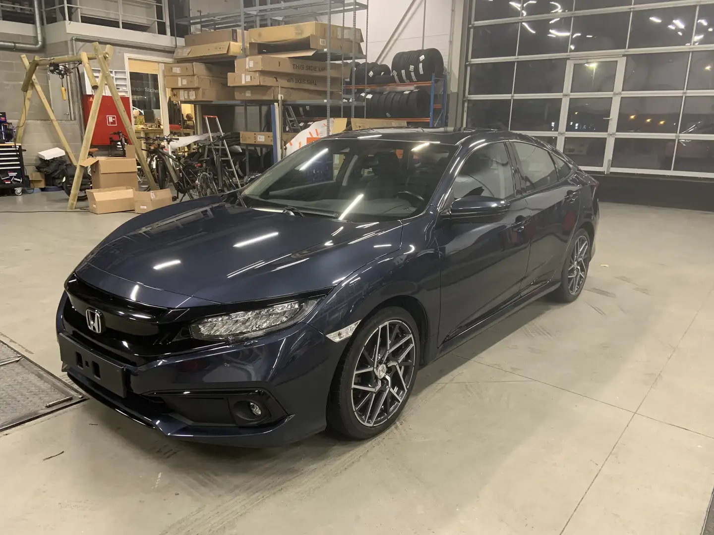Honda Civic Civic 1.5 i-VTEC Turbo CVT Executive Blauw - 1