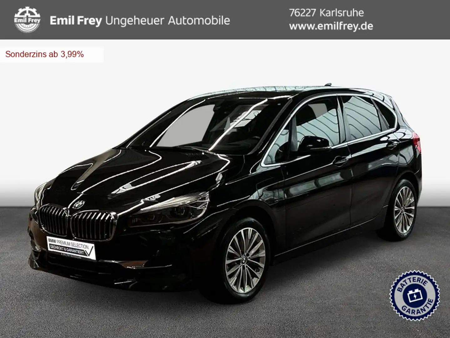 BMW 225 225xe iPerformance Active Tourer Luxury Line *RFK* Černá - 1
