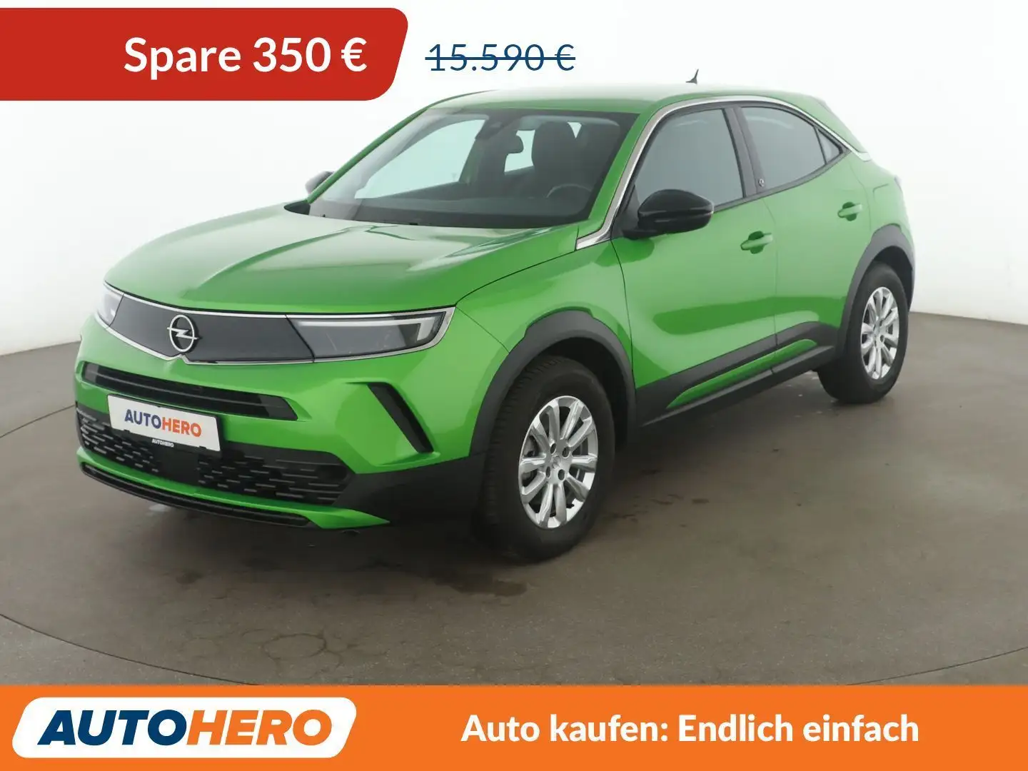 Opel Mokka X electric drive 100 kW Edition Aut.*LED*ACC*PDC*SHZ Grün - 1