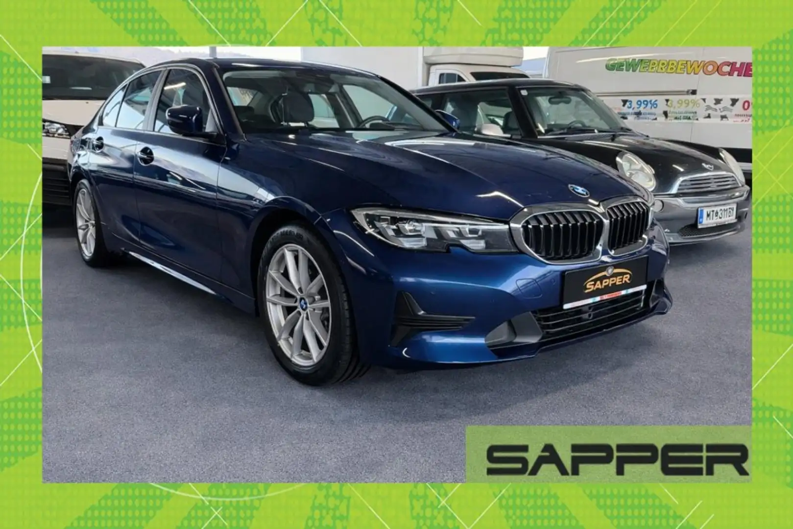 BMW 318 d Aut. Blau - 1