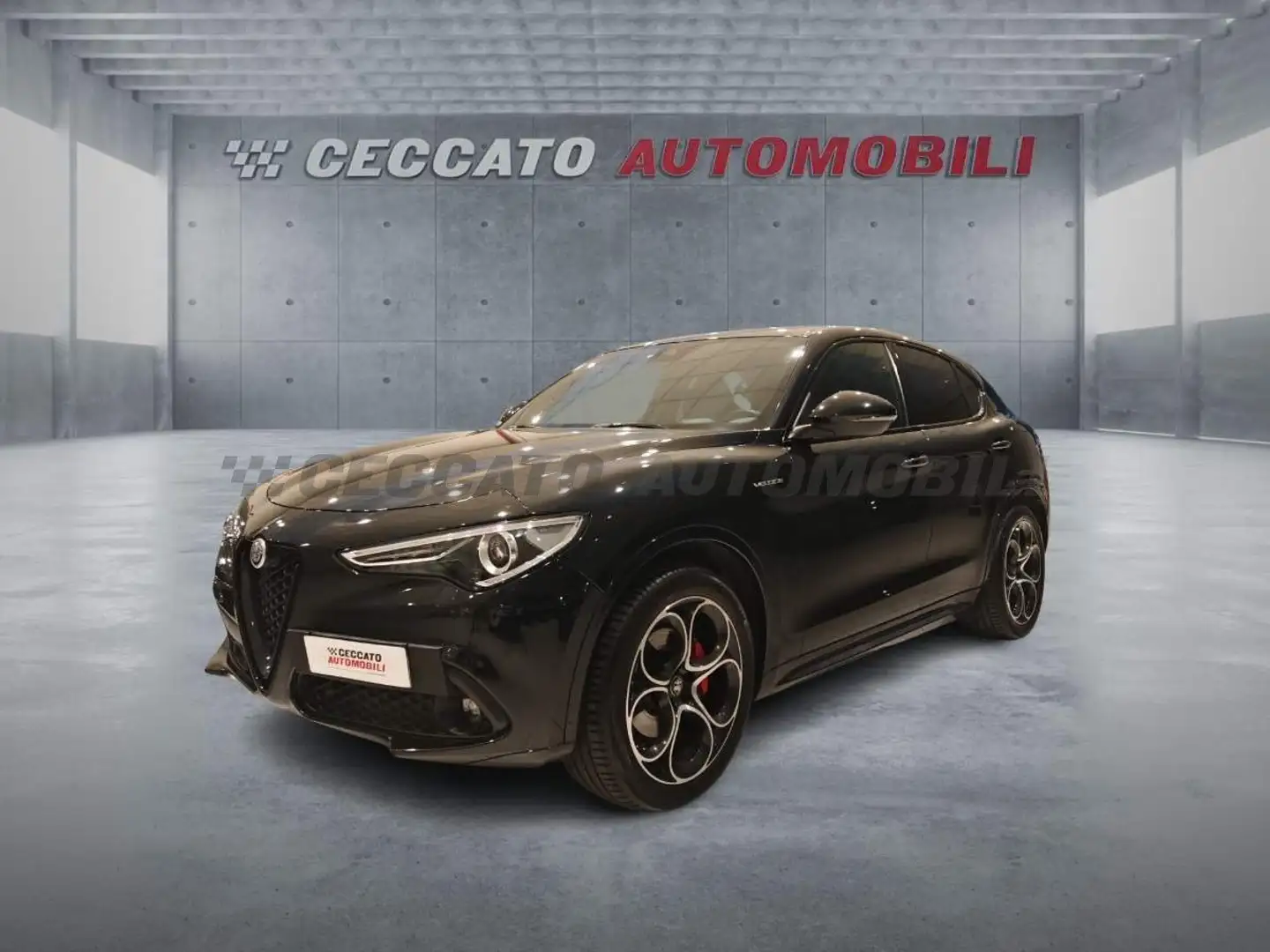 Alfa Romeo Stelvio Stelvio 2.2 t Veloce Q4 210cv auto Noir - 1