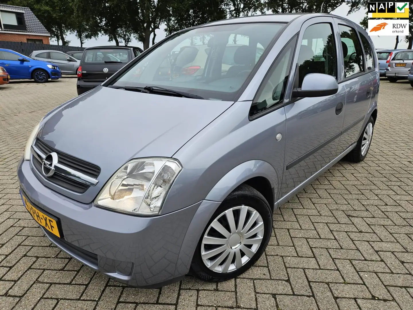 Opel Meriva 1.6 Maxx 2004. Airco/Cruise/Afneembare Trekhaak et Grau - 1