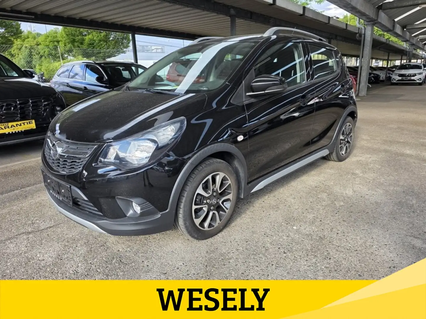Opel Karl 1,0 Ecotec Rocks Schwarz - 1