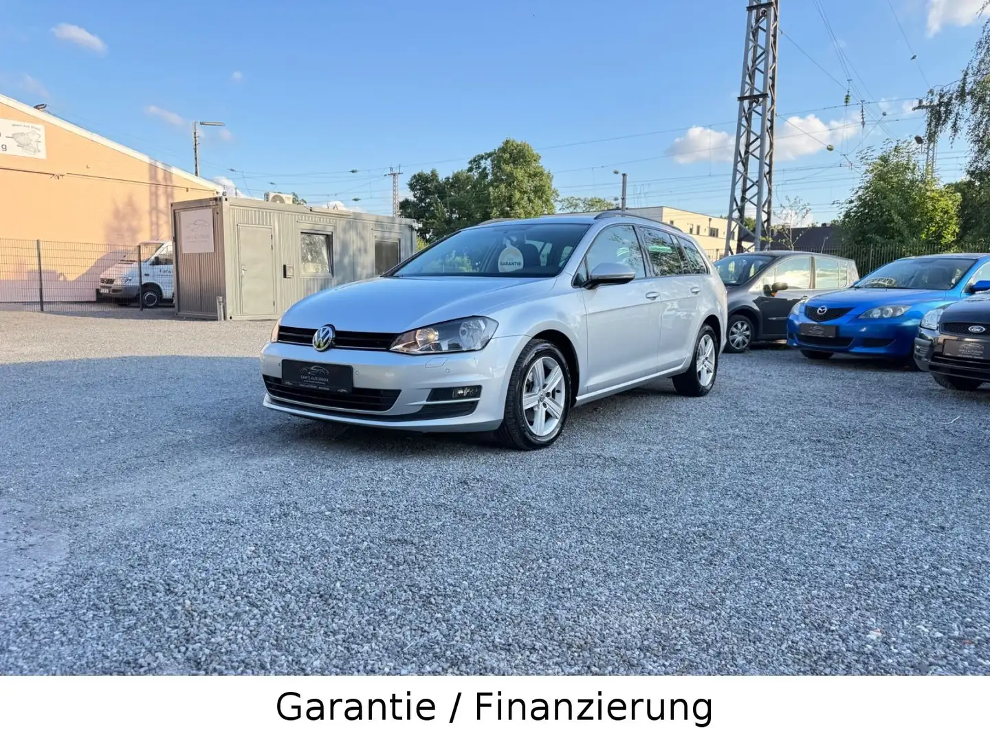 Volkswagen Golf VII 2.0 TDI Comfortline SHZ NAVI KLIMA Argent - 1
