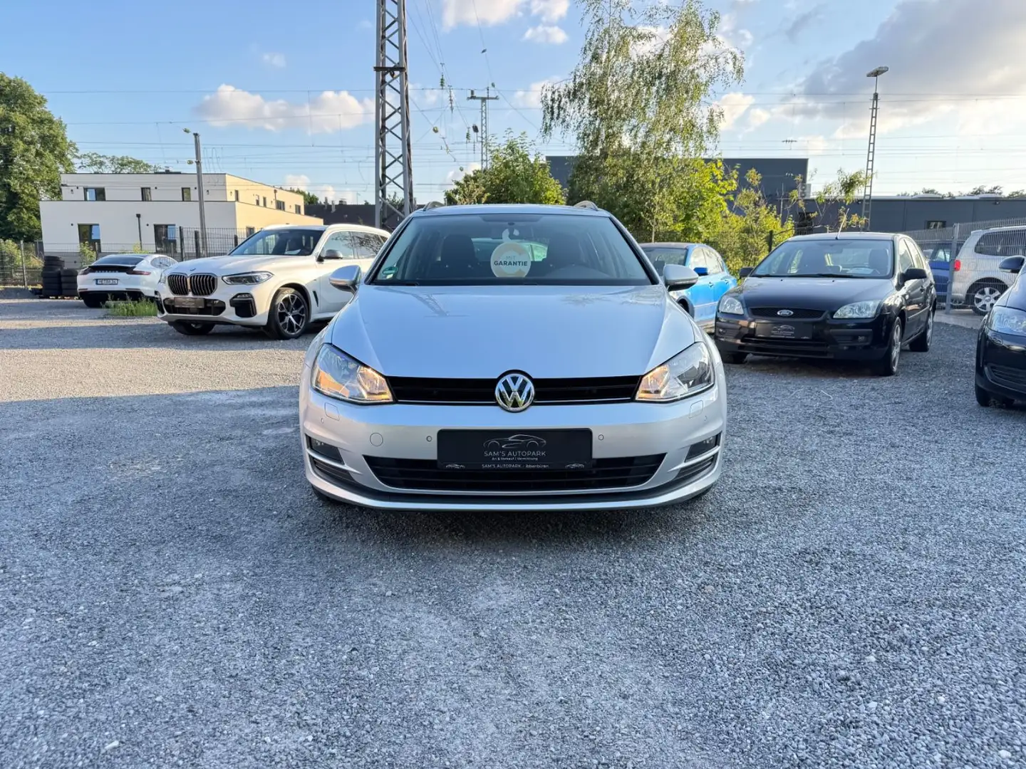 Volkswagen Golf VII 2.0 TDI Comfortline SHZ NAVI KLIMA Argent - 2